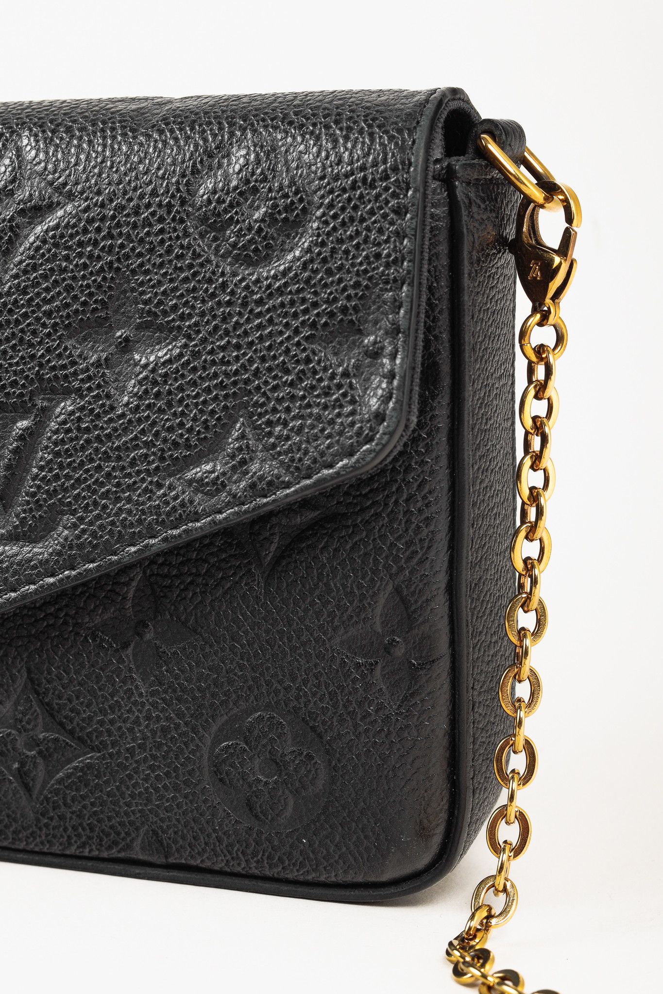 Louis Vuitton Louis Vuitton Felicie Monogram Empreinte Leather Pochette Size ONE SIZE - 8 Thumbnail
