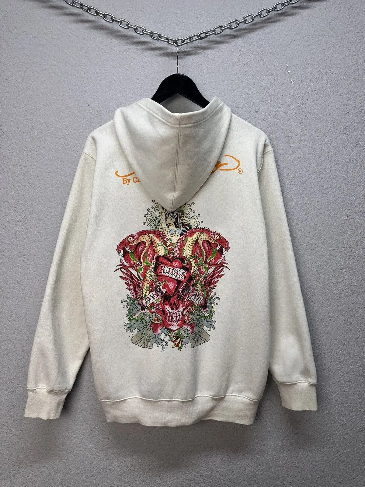 Christian Audigier Vintage Ed Hardy by Christian Audigier Hoodie Japan Opium Size US XL / EU 56 / 4 - 10 Thumbnail