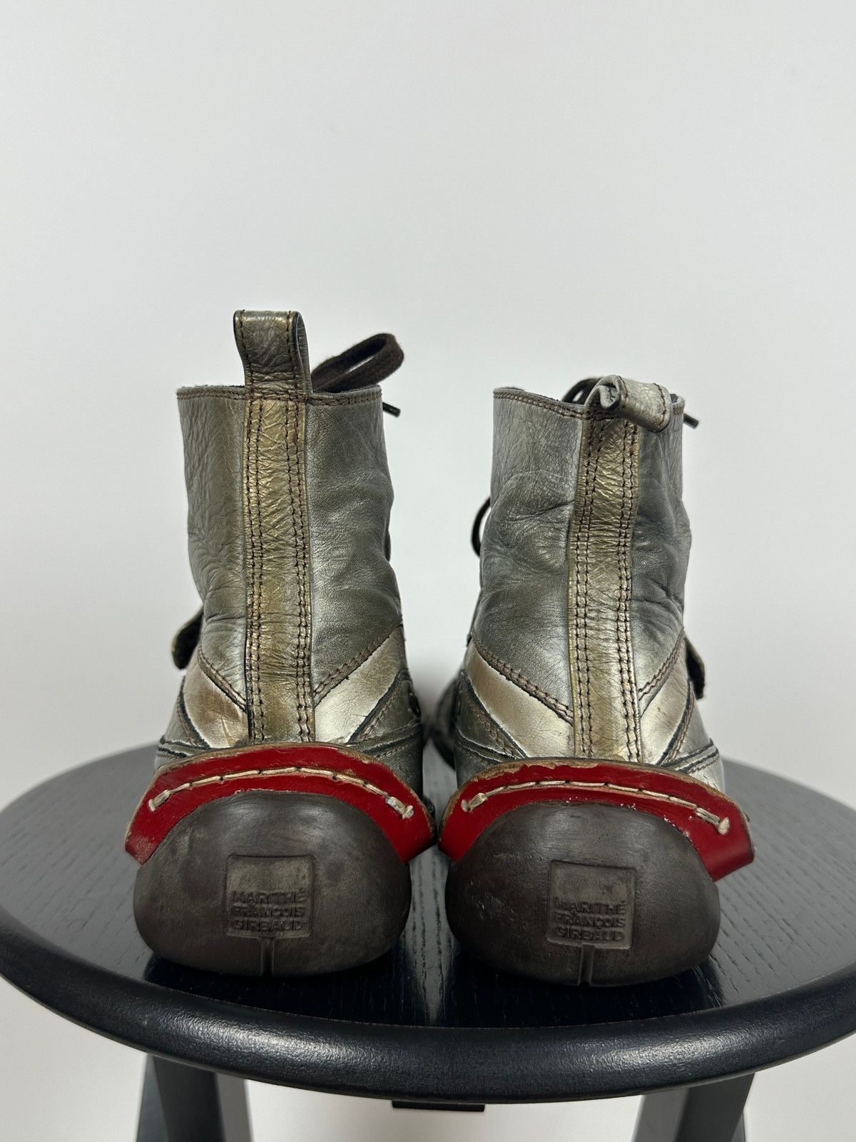 Marithe + Francois Girbaud 00s Vintage Marithé + François Girbaud High Top Sneakers Size US 8 / EU 41 - 9 Thumbnail