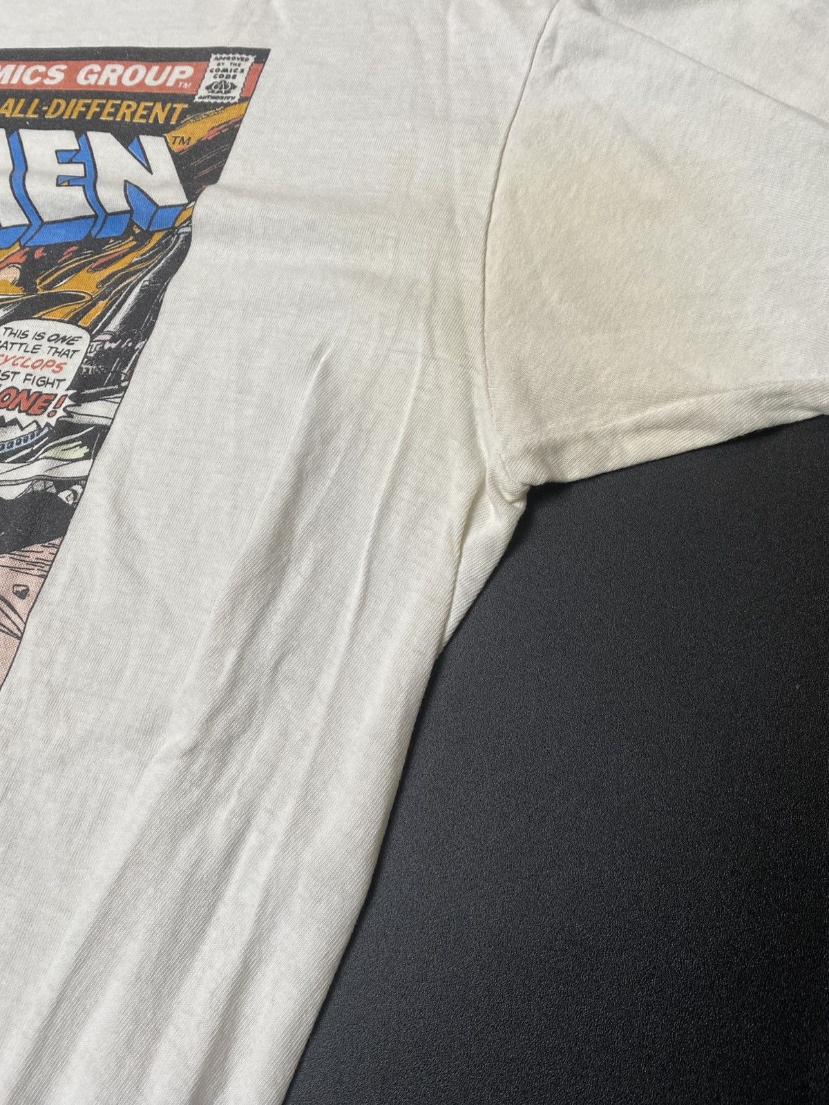 Fruit Of The Loom Vintage X-Men Marvel Comic T-Shirt Size XL Worn Size US XL / EU 56 / 4 - 4 Thumbnail