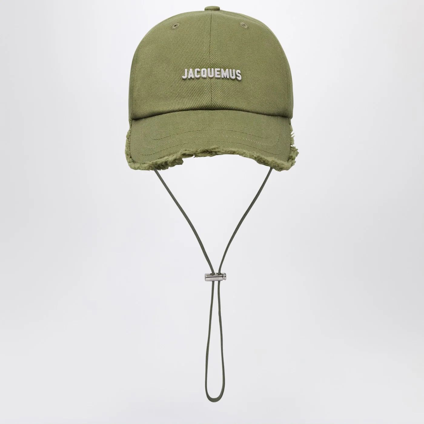 Jacquemus o1d2blof0526 Size: 58 / Cotton Baseball Cap / Hat in Green Size ONE SIZE - 1 Thumbnail