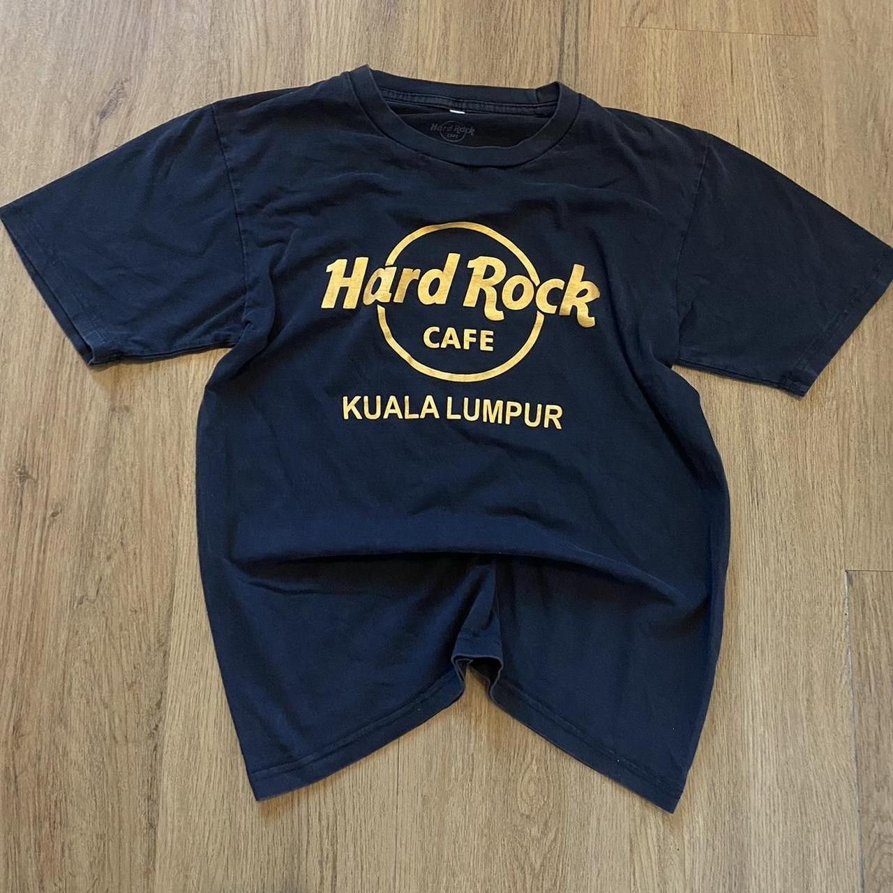 Hard Rock Cafe Hard Rock Cafe Kuala Lumpur navy and yellow t-shirt Size US S / EU 44-46 / 1 - 1 Thumbnail