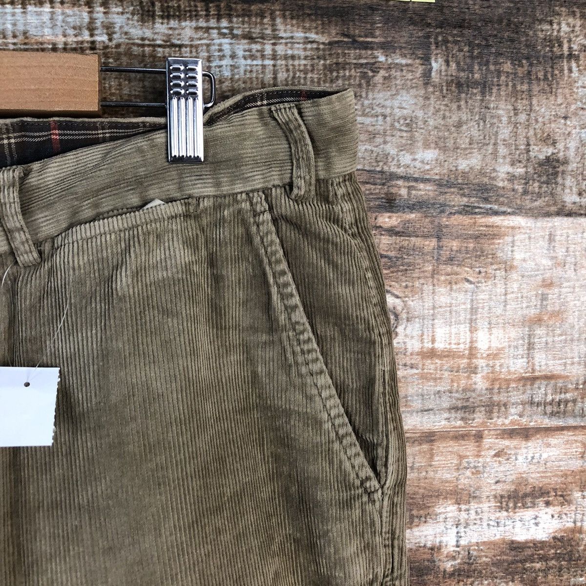 Japanese Brand Inspire Brown vintage Conduroy Pants #A1417 Size US 36 / EU 52 - 8 Thumbnail