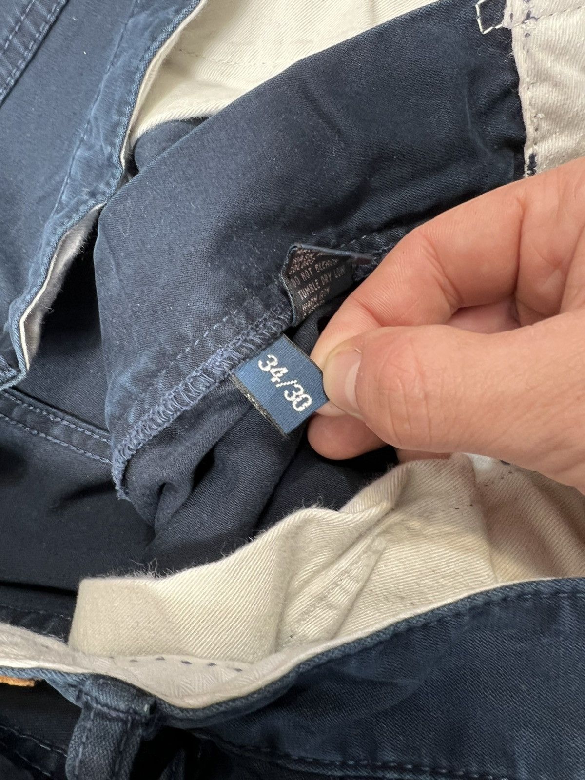 Vintage Vintage Polo Ralph Lauren Y2k Baggy Chinos Pants Size US 34 / EU 50 - 7 Thumbnail