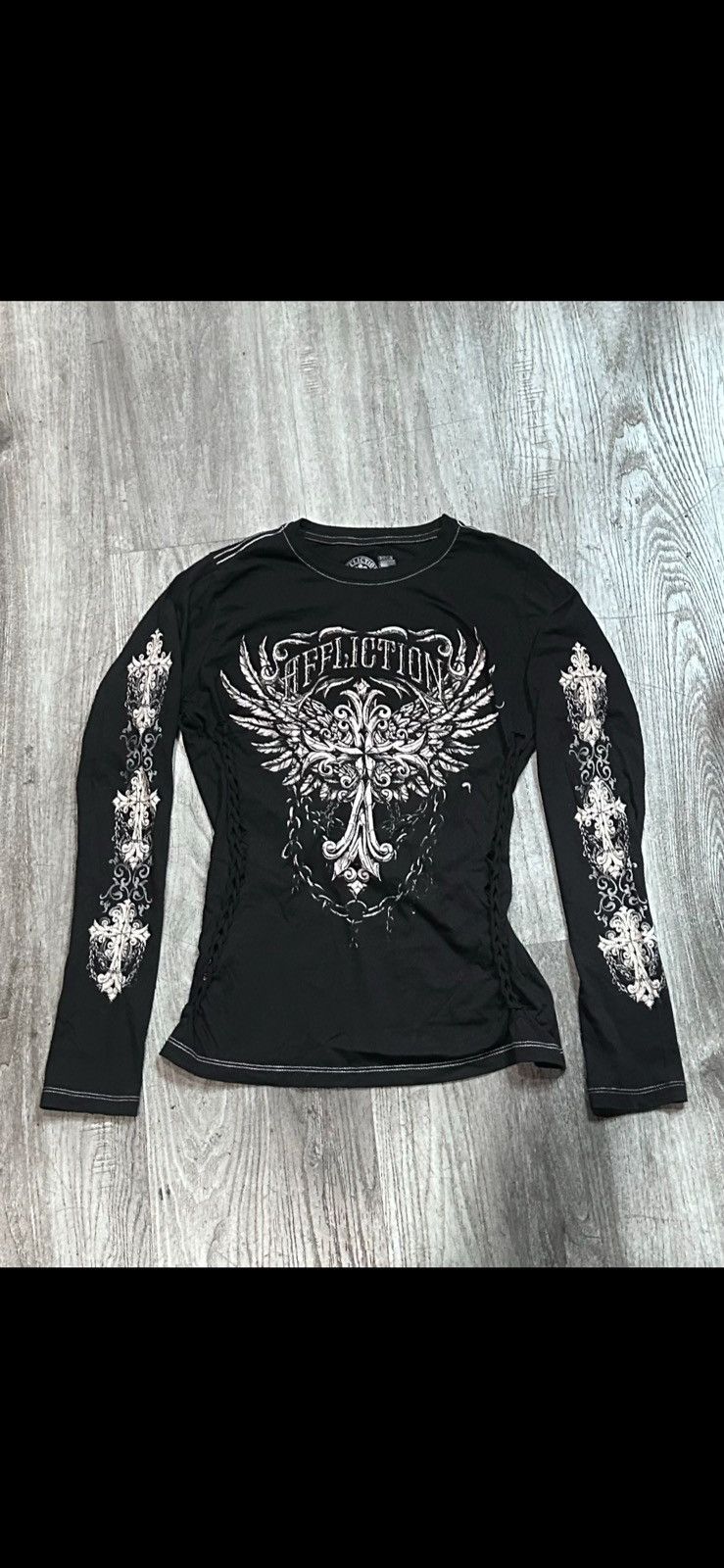 Affliction × Vintage “EMPOWER LS”Affliction Size M / US 6-8 / IT 42-44 - 1 Thumbnail