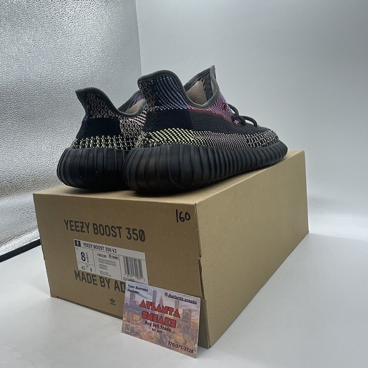Adidas Yeezy boost 350 yecheil non reflective Size US 8.5 / EU 41-42 - 5 Thumbnail