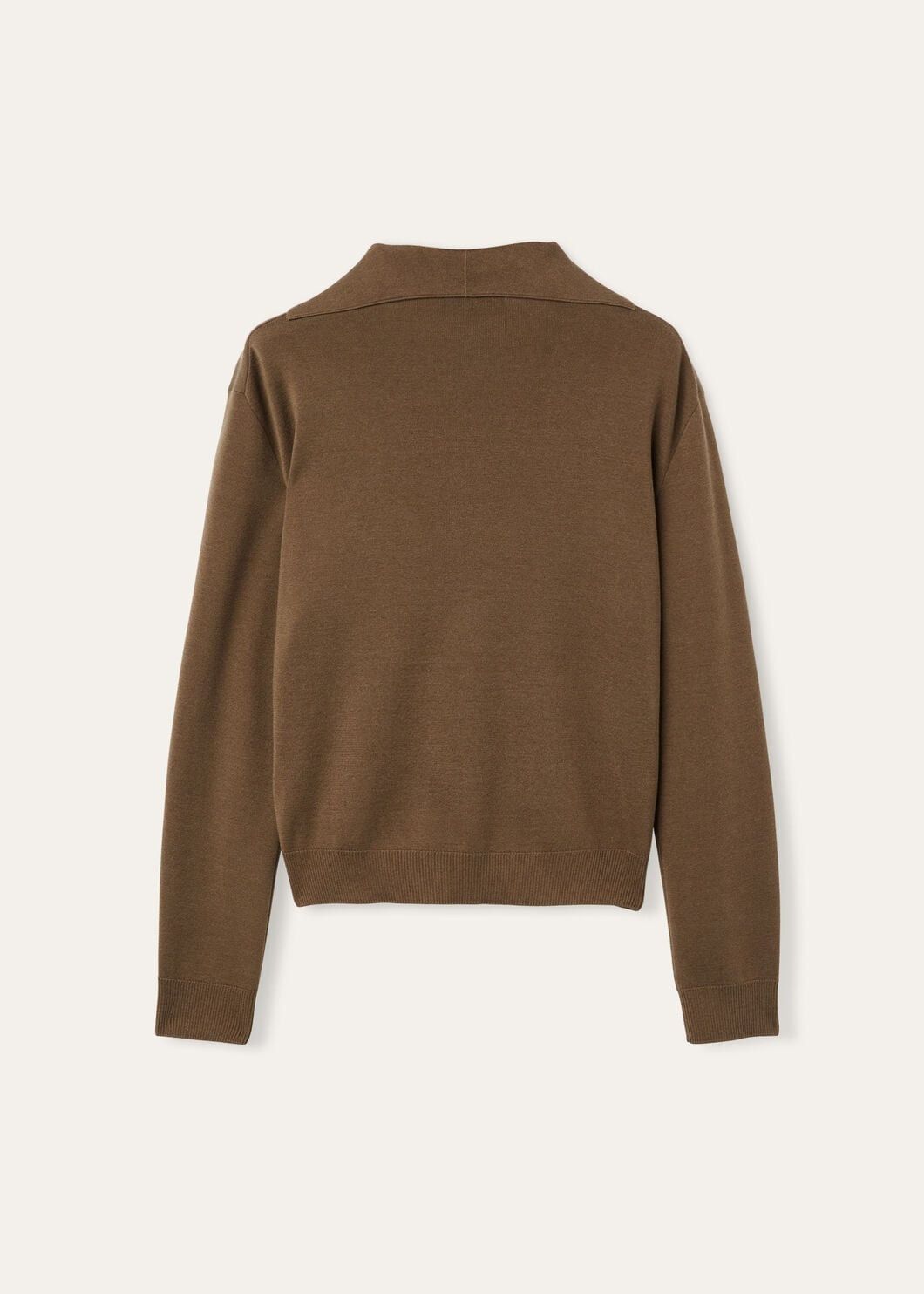 Loro Piana o1w1db10825 FAM0701 Sorbonne Polo Shirt in Brown Size M / US 6-8 / IT 42-44 - 6 Thumbnail