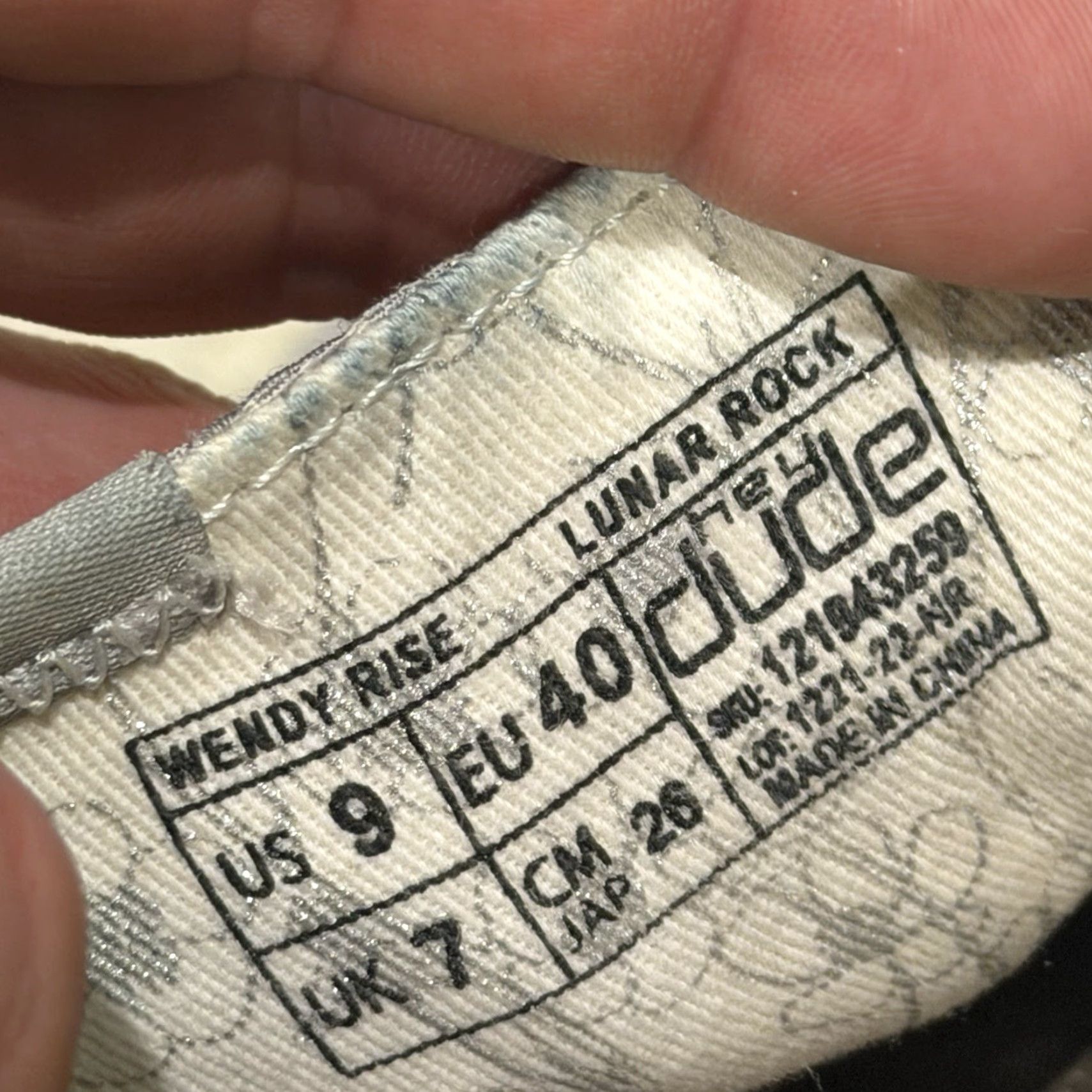 Vintage Hey Dude Wendy Rise Womens Size 9 Lunar Rock Gray Sneakers Loafers Size US 7 / IT 37 - 7 Thumbnail
