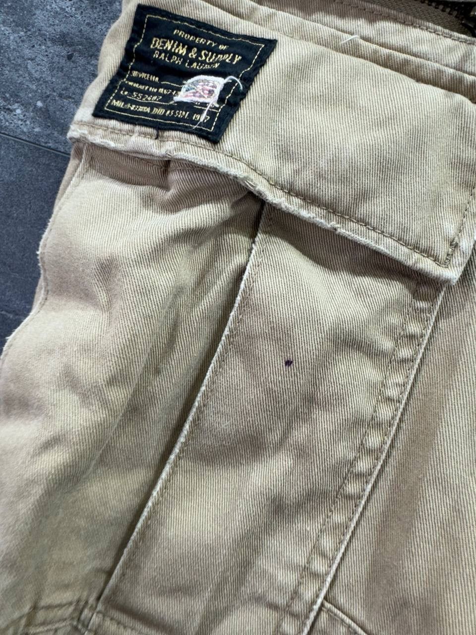 Vintage Vintage Denim And Supply Ralph Lauren Cargo Pants Military Size US 34 / EU 50 - 5 Thumbnail