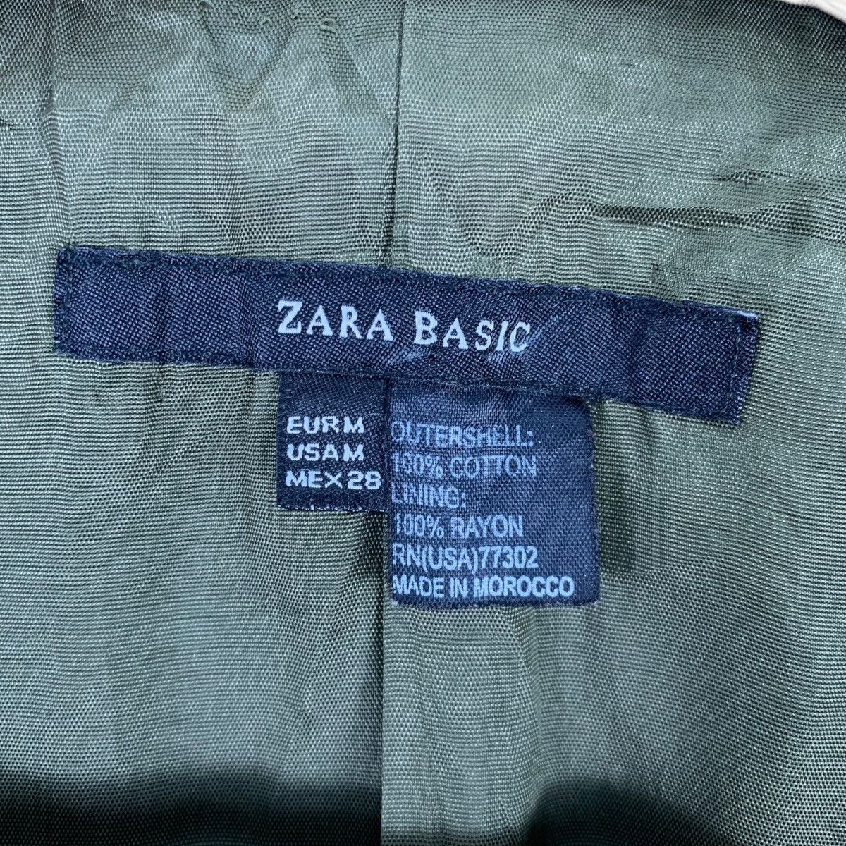Zara ZARA Basic Casual Sportswear Army Design Long Coat Jacket Size US M / EU 48-50 / 2 - 5 Thumbnail