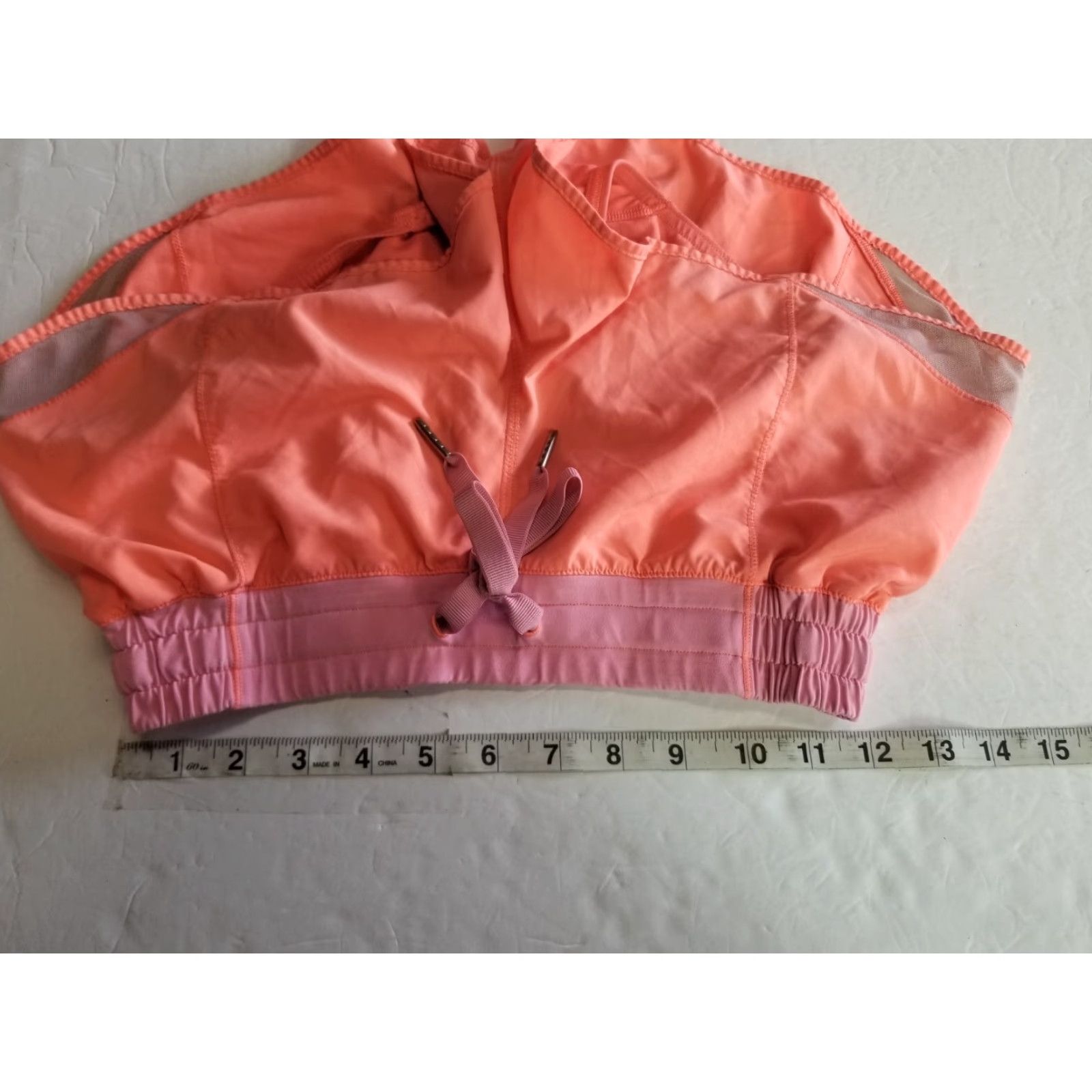 Lululemon Lululemon Women's Athletic Short Lined Orange 6 Running Gym Pockets Elastic Waist Size 28" / US 6 / IT 42 - 3 Thumbnail