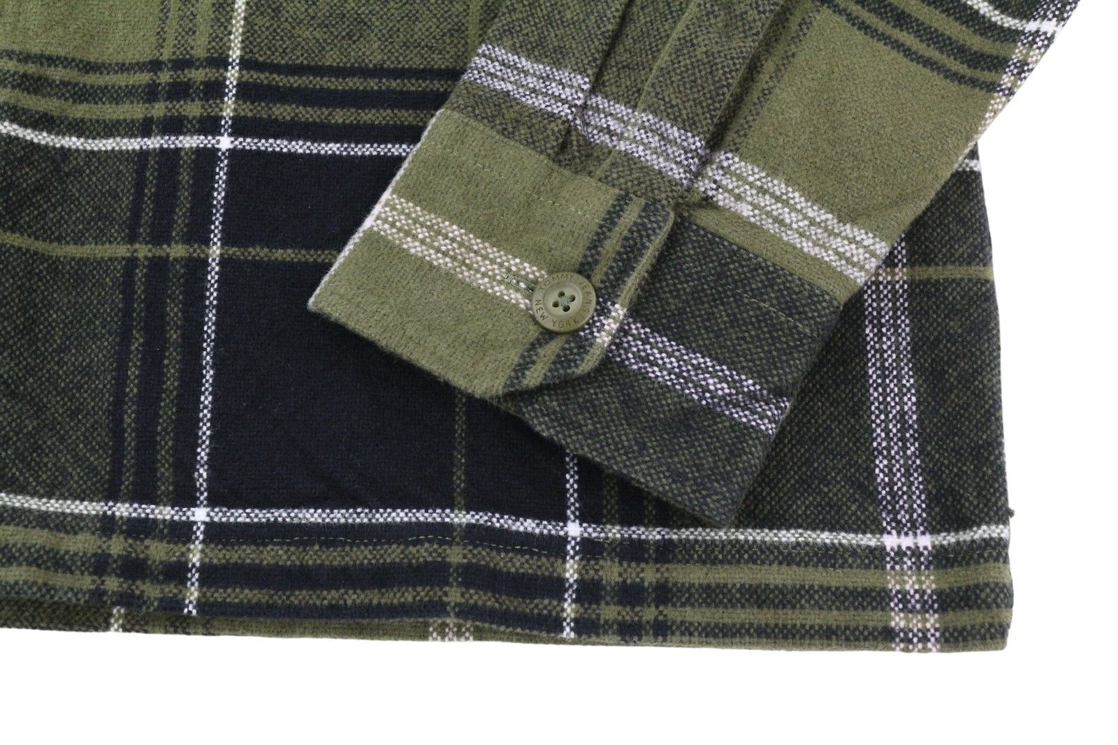 Tommy Hilfiger BRUSHED CHECK 2XL Overshirt Flannel Thick Button Top 85205 Size US XL / EU 56 / 4 - 4 Thumbnail