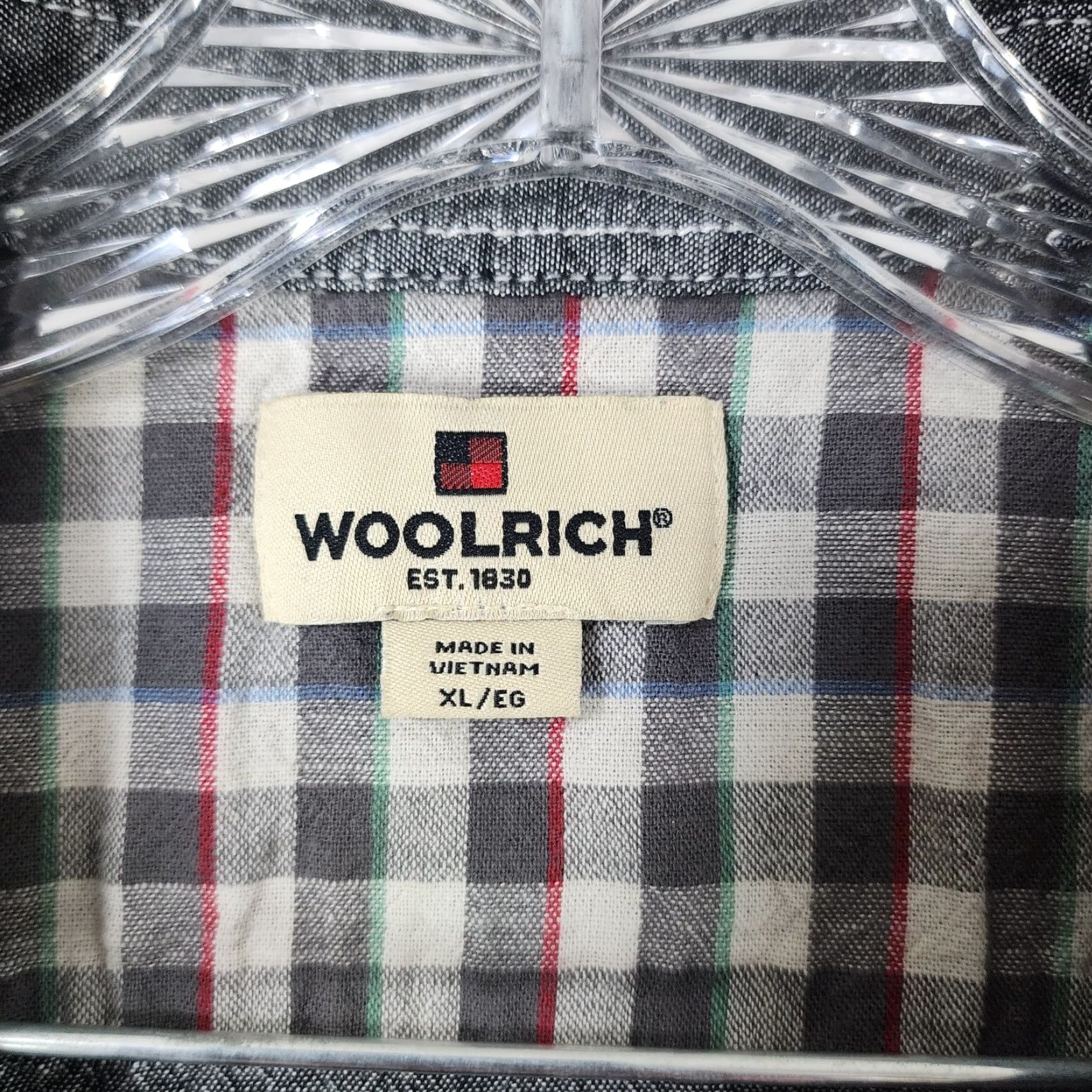 Vintage Woolrich Shirt Mens XL Gray Short Sleeve Button-Up with Pockets Size US 36 / EU 52 - 5 Thumbnail