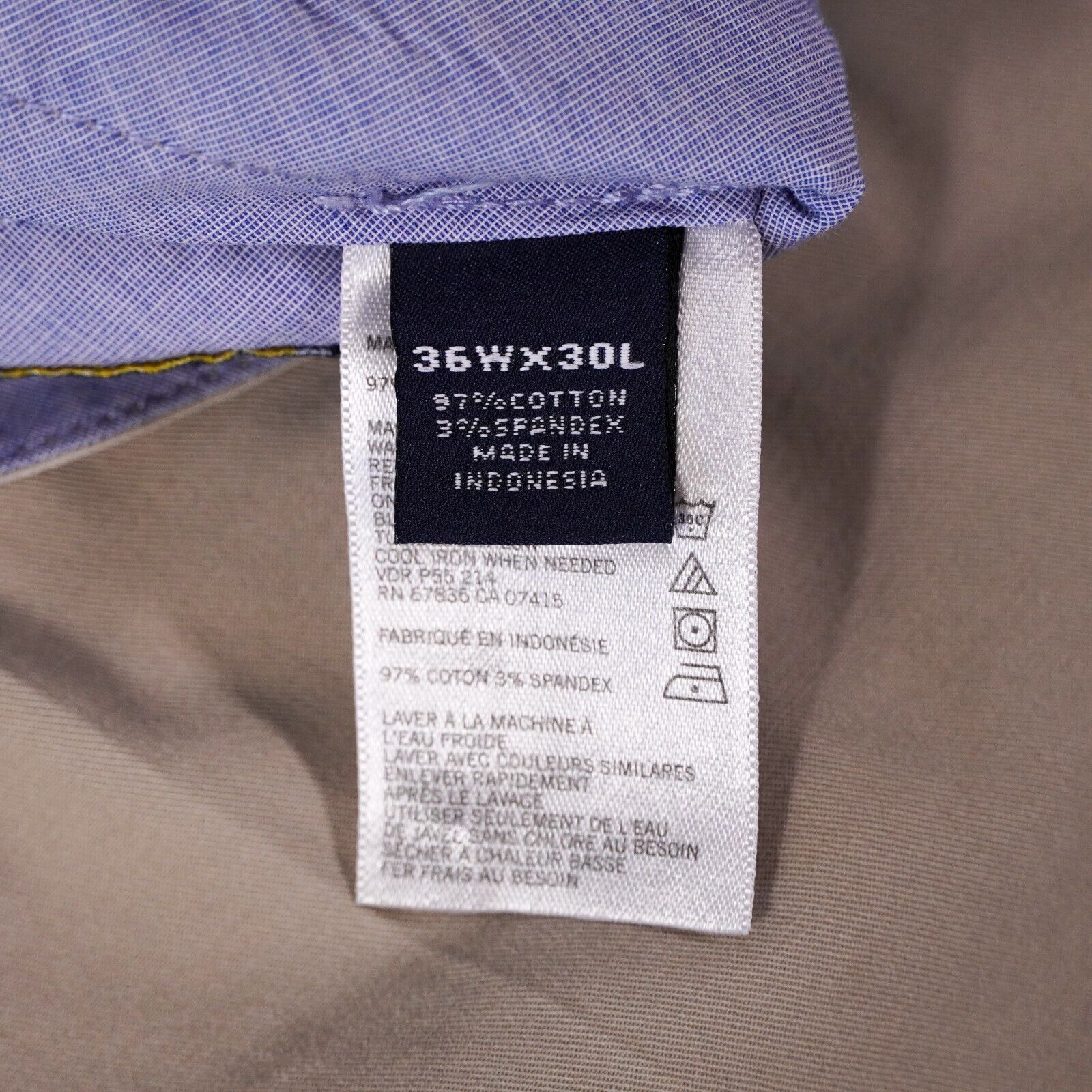 Nautica Nautica Cotton Trouser Straight Slacks Casual Khaki Pants Size US 36 / EU 52 - 6 Thumbnail