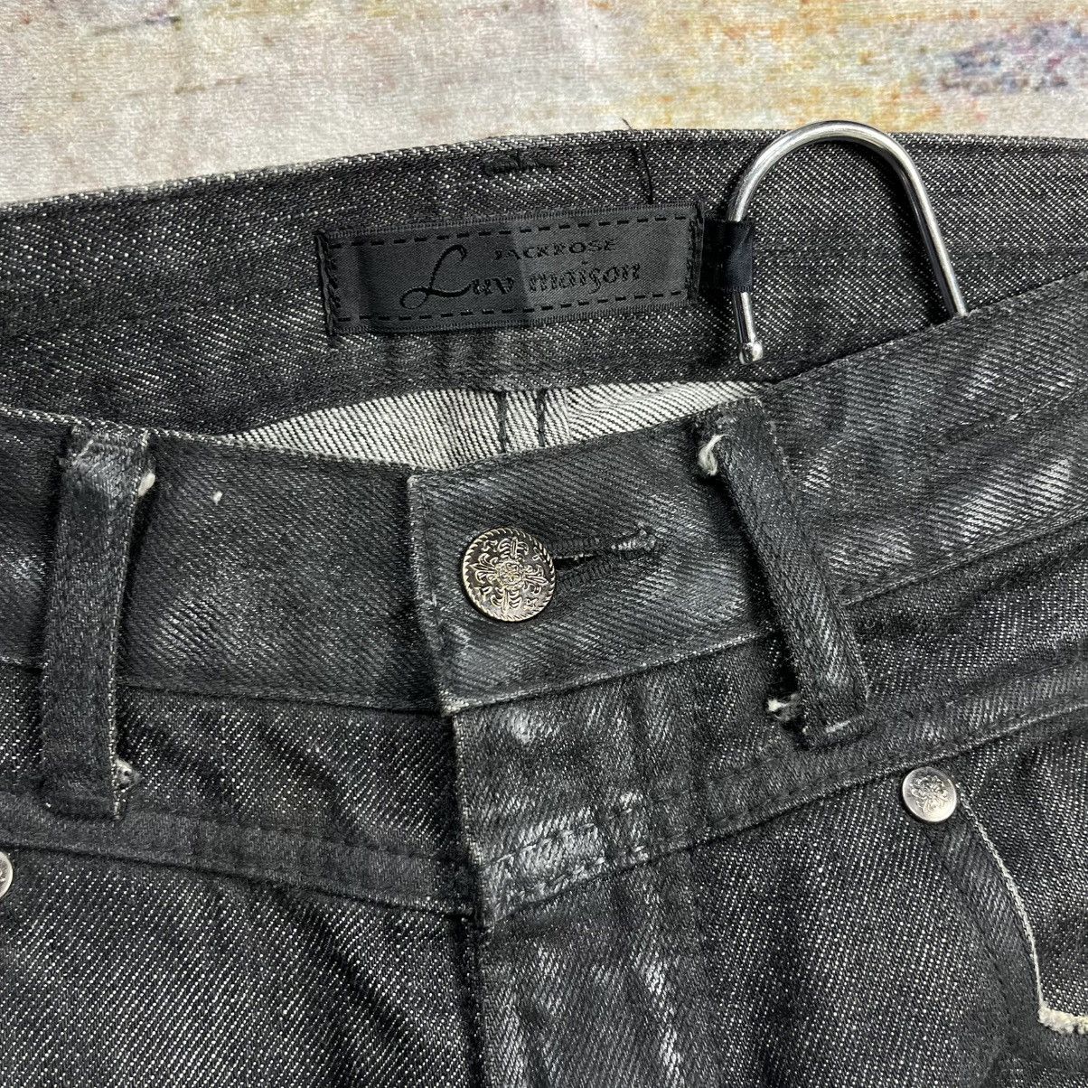 JACKROSE Jackrose Luv Maison low rise distressed flared denim pants Size US 32 / EU 48 - 8 Thumbnail