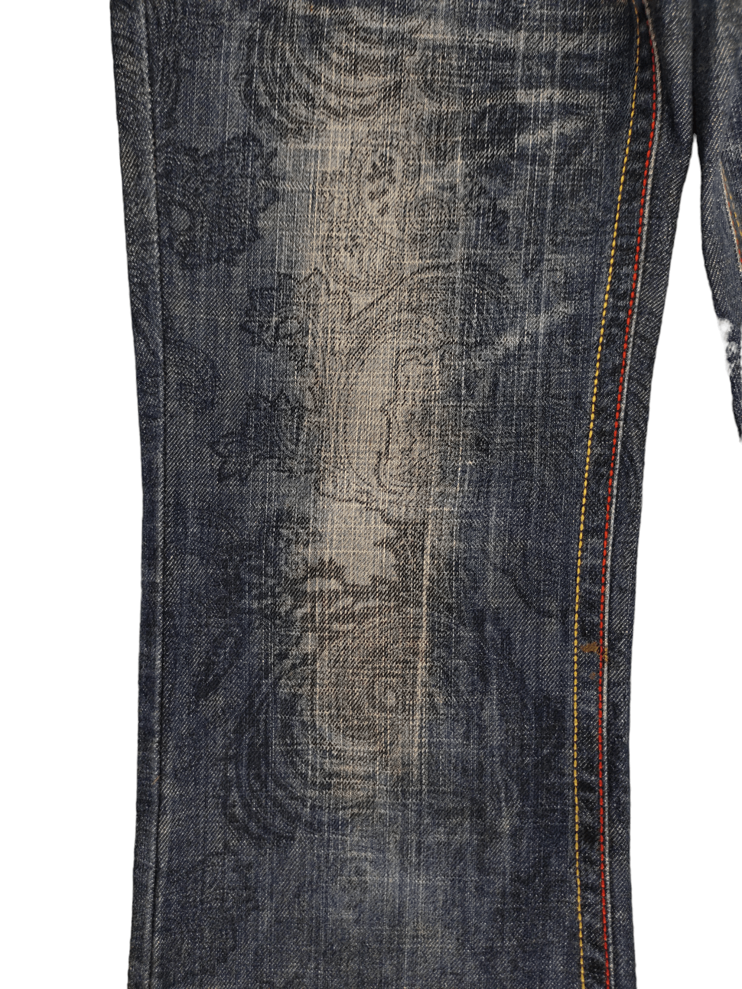 If Six Was Nine Flare Jeans Riobera Embroide Faded Low Rise Boot Cut Y2k Goa Size US 28 / EU 44 - 16 Thumbnail