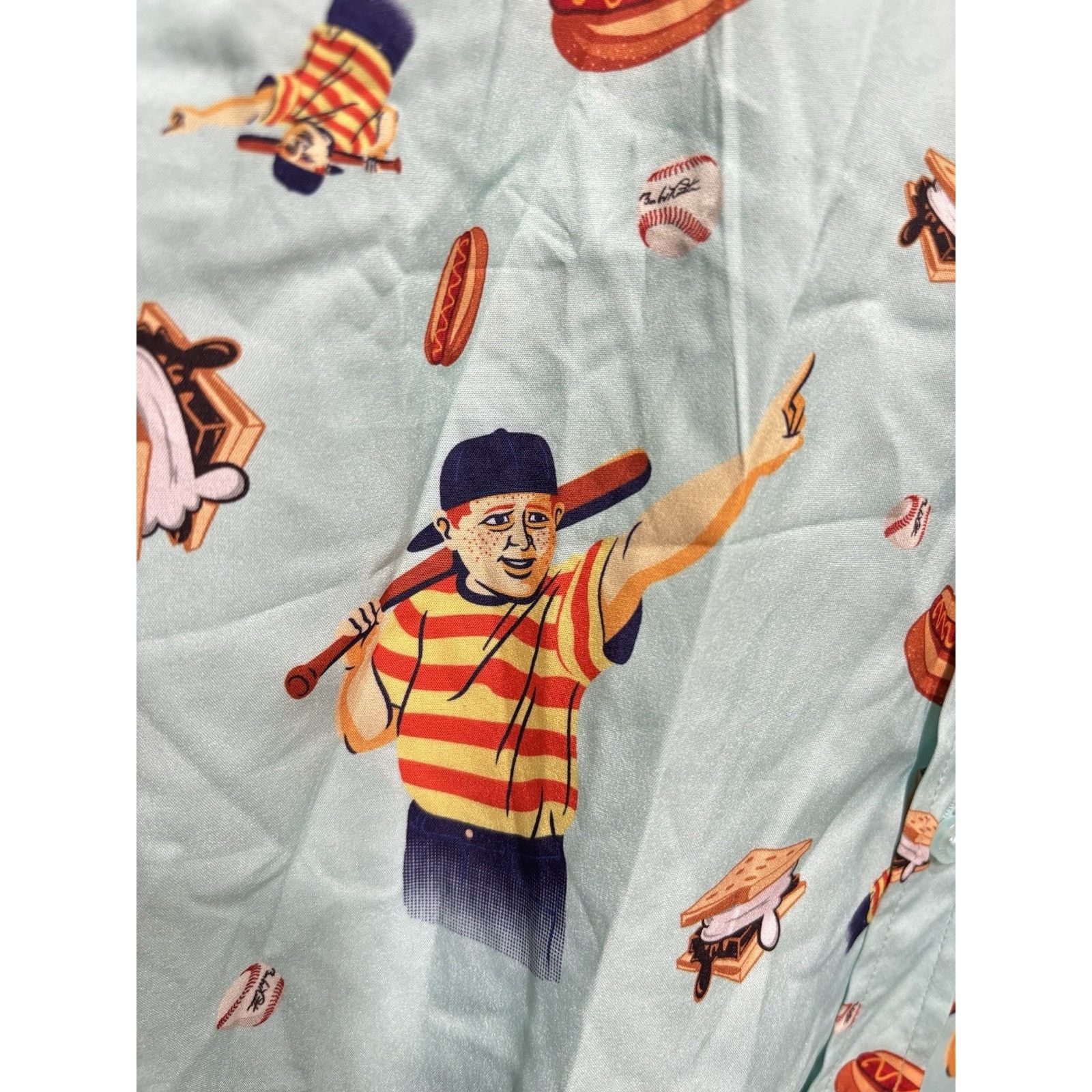 Other RSVLTS The Sandlot Shirt Mens Small Short Sleeve Button Up Size US S / EU 44-46 / 1 - 2 Thumbnail