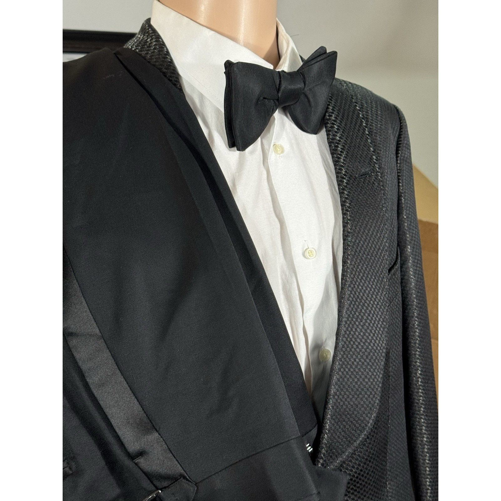 Tom Ford Tom Ford Reflective Dinner Jacket Set 52R 42R US 36x29 Size 42R - 8 Thumbnail