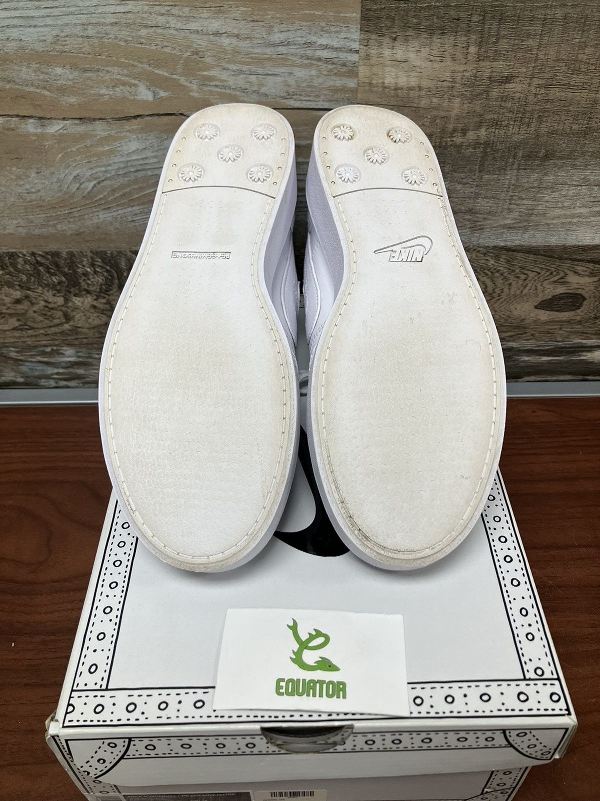 Nike Nike Kwondo 1 G-Dragon Peaceminusone Triple White Size 10 Size US 10 / EU 43 - 7 Thumbnail