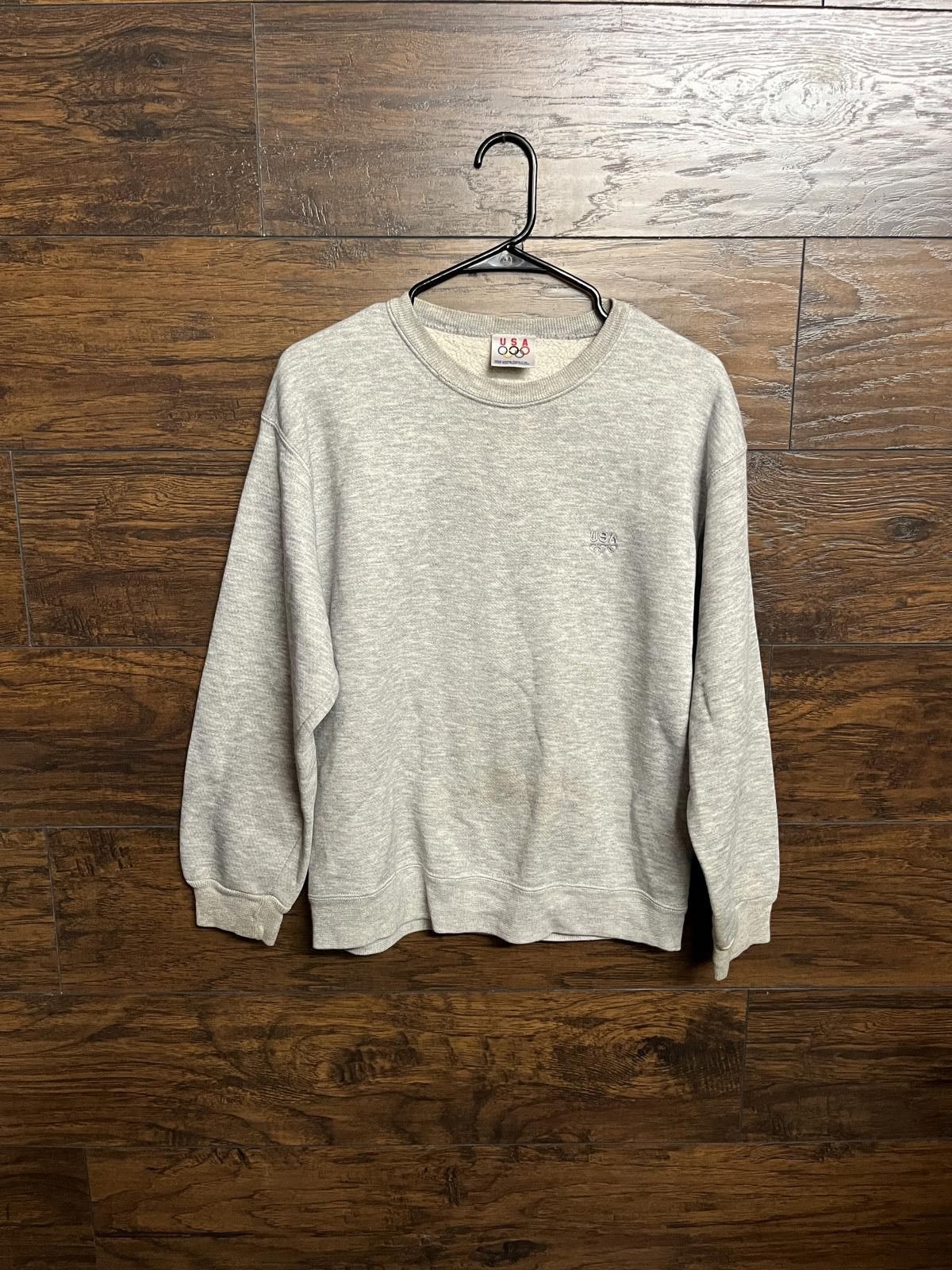 Designer Crewneck USA Olympics Sweatshirt Pocket Hit Made in USA - M Size US M / EU 48-50 / 2 - 1 Thumbnail