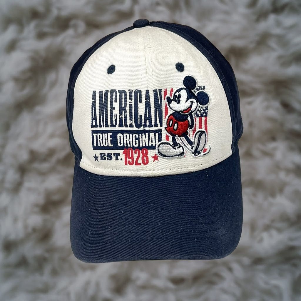 Disney Disney Hat Cap Adults One Size Fits Adjustable StrapBack American True Original Size ONE SIZE - 1 Thumbnail