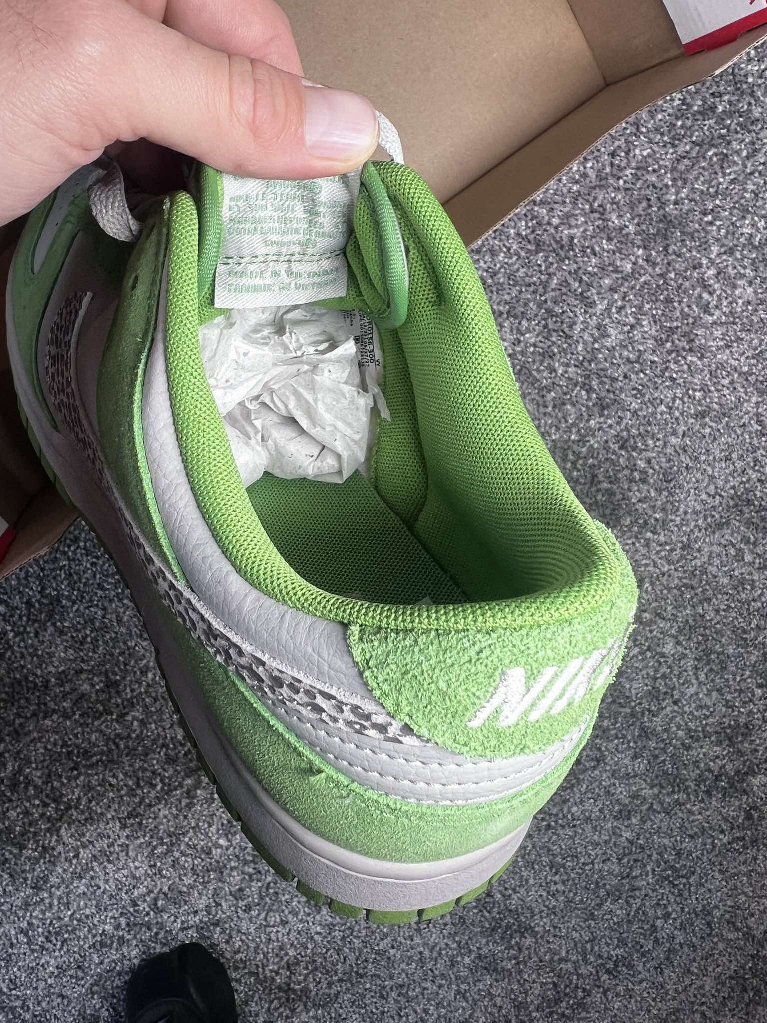 Nike Nike dunk low safari green safari Size US 11 / EU 44 - 4 Thumbnail