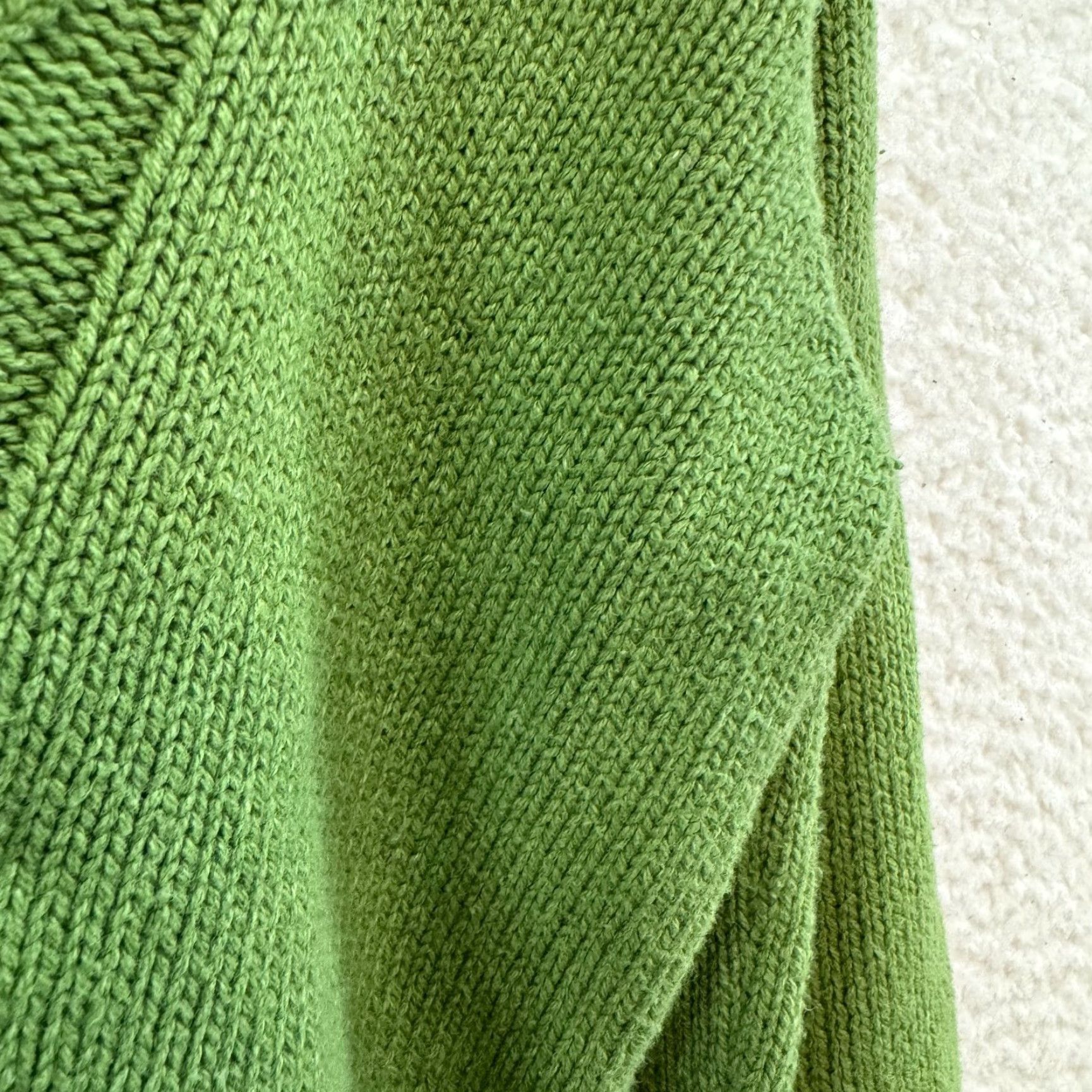 Old Navy VINTAGE Y2K Green Hooded Cable Knit Sweater Medium M Boho Grunge Bella Swan Old Navy Womens Size M / US 6-8 / IT 42-44 - 4 Thumbnail