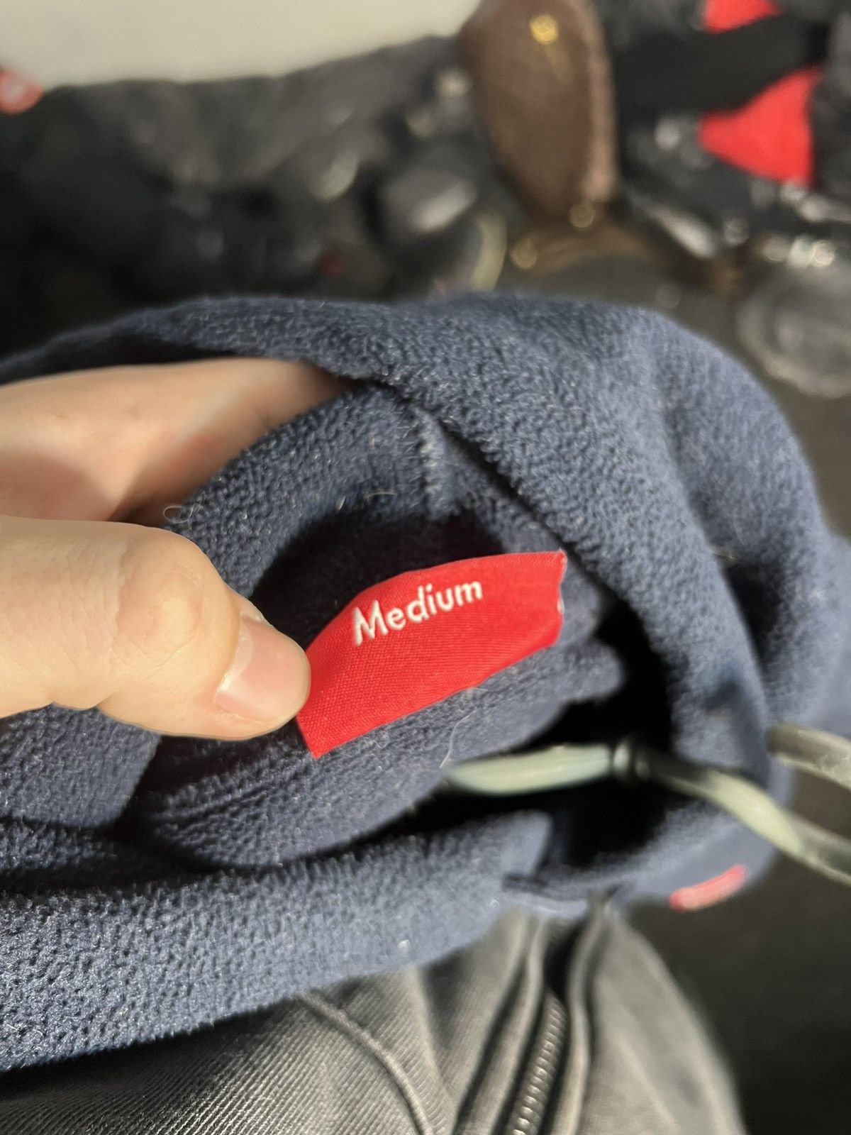 Supreme Supreme Polartec Hoodie Small Box Logo Mini FW18 M Size US M / EU 48-50 / 2 - 11 Thumbnail