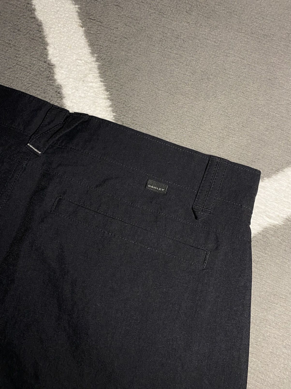 Oakley × Vintage Oakley Nylon Straight Fit Classic Logo Pants Trousers Black Size US 34 / EU 50 - 12 Thumbnail