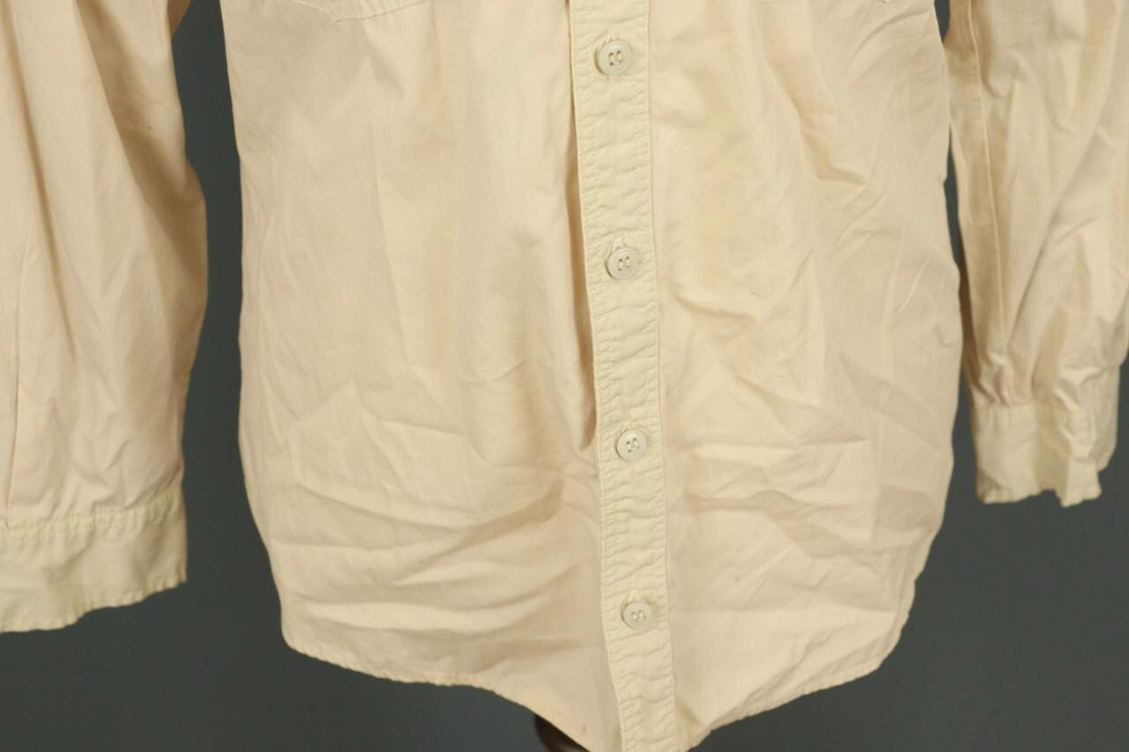 Fjallraven Fjall Raven Beige Button Down Overshirt Pockets Shirt Size US M / EU 48-50 / 2 - 9 Thumbnail