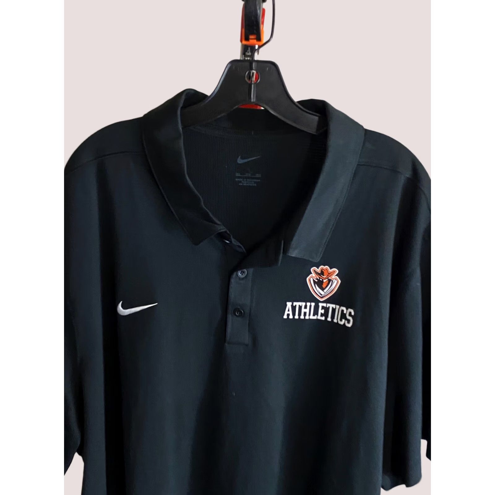 Nike Nike Polo Shirt Mens 3XL Sharp Poly POLO Shirt Chapparal Athletics Size US XXL / EU 58 / 5 - 1 Thumbnail