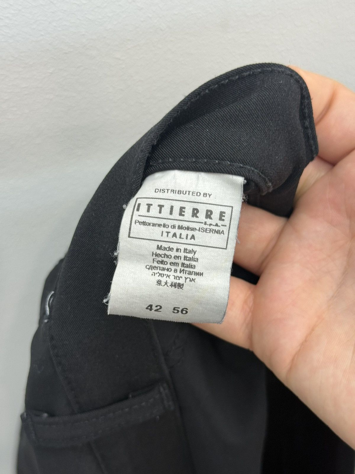 Versace Jeans Couture Vintage Versace Jeans Couture Black Classic Pants Size US 38 / EU 54 - 6 Thumbnail