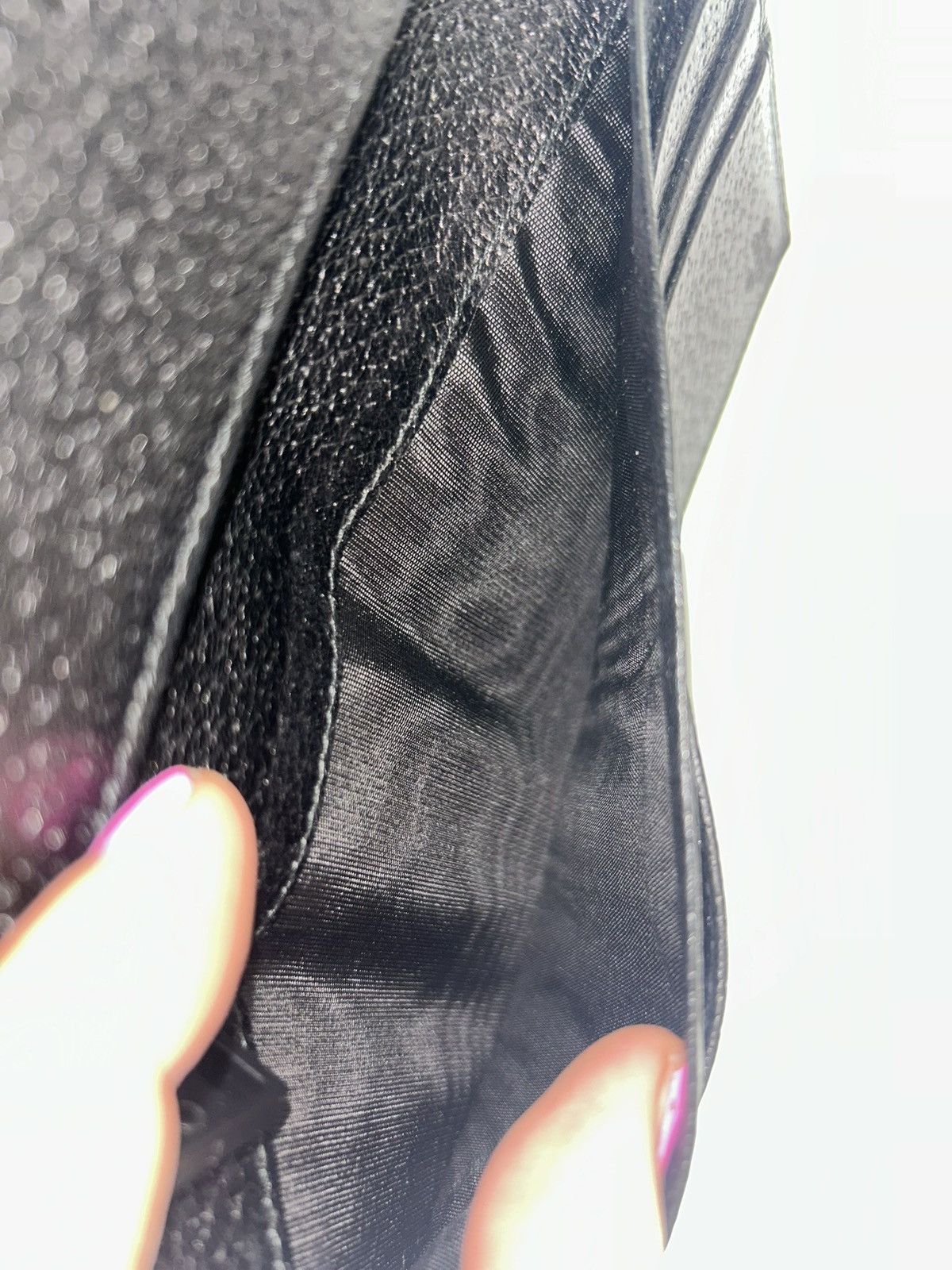 Gucci Gucci G Clasp Black Leather Continental Long Wallet Size ONE SIZE - 6 Thumbnail