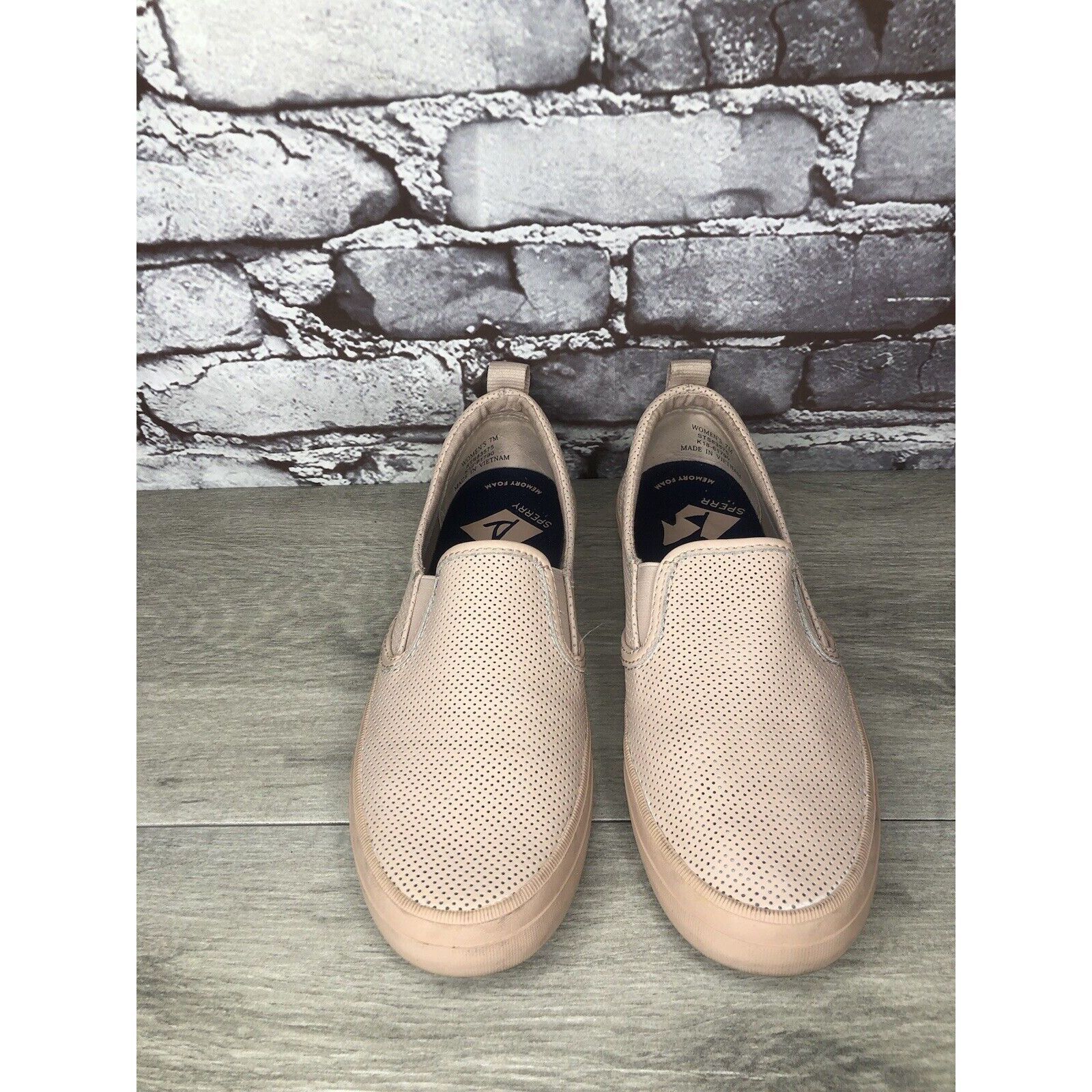 Sperry Sperry Top Sider Pink Leather Slip On Deck Boat Shoes Sneake Size US 7 / IT 37 - 3 Thumbnail