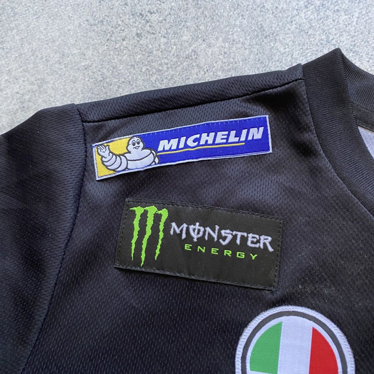 Dainese Yamaha VR46 Vintage Monster Energy Racing Moto Jersey Size US M / EU 48-50 / 2 - 4 Thumbnail