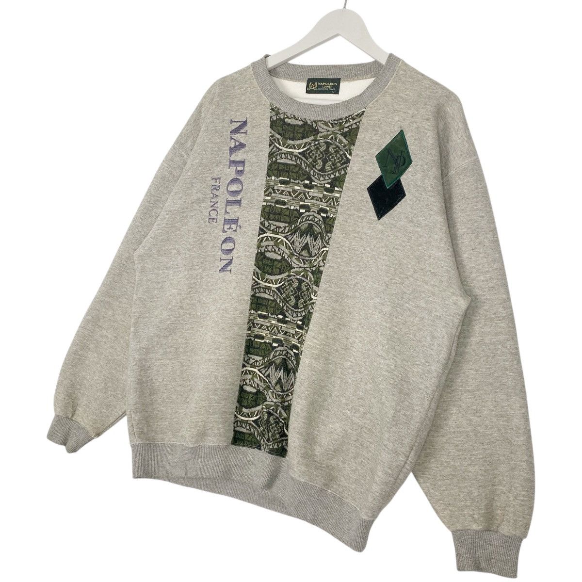 Other Vintage Napoleon France Sweatshirt Crewneck Grey Big Logo Size US L / EU 52-54 / 3 - 2 Thumbnail