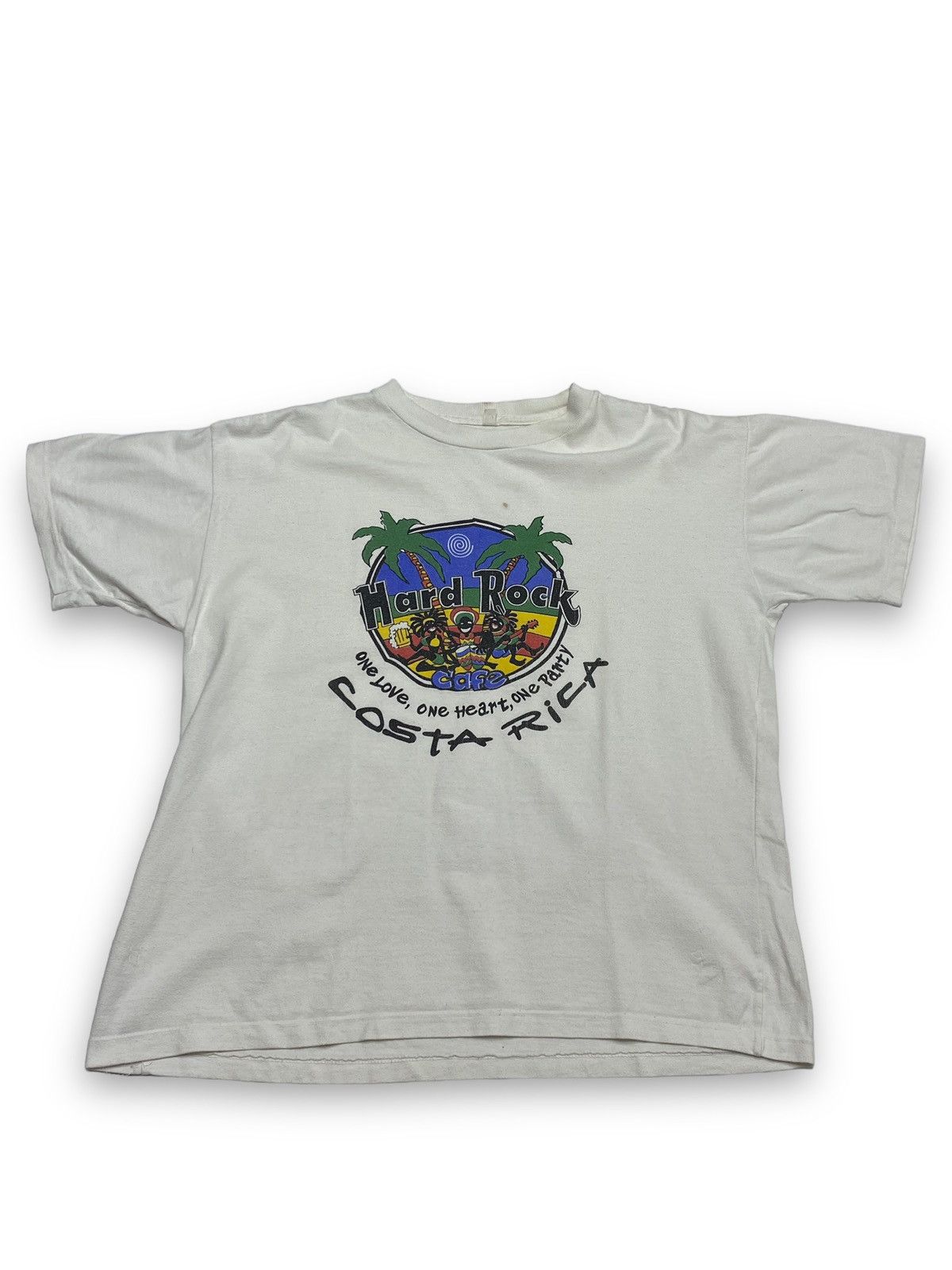 Hard Rock Cafe Vintage HARD ROCK CAFE Costa Rica Big Logo T Shirt Size US M / EU 48-50 / 2 - 1 Thumbnail