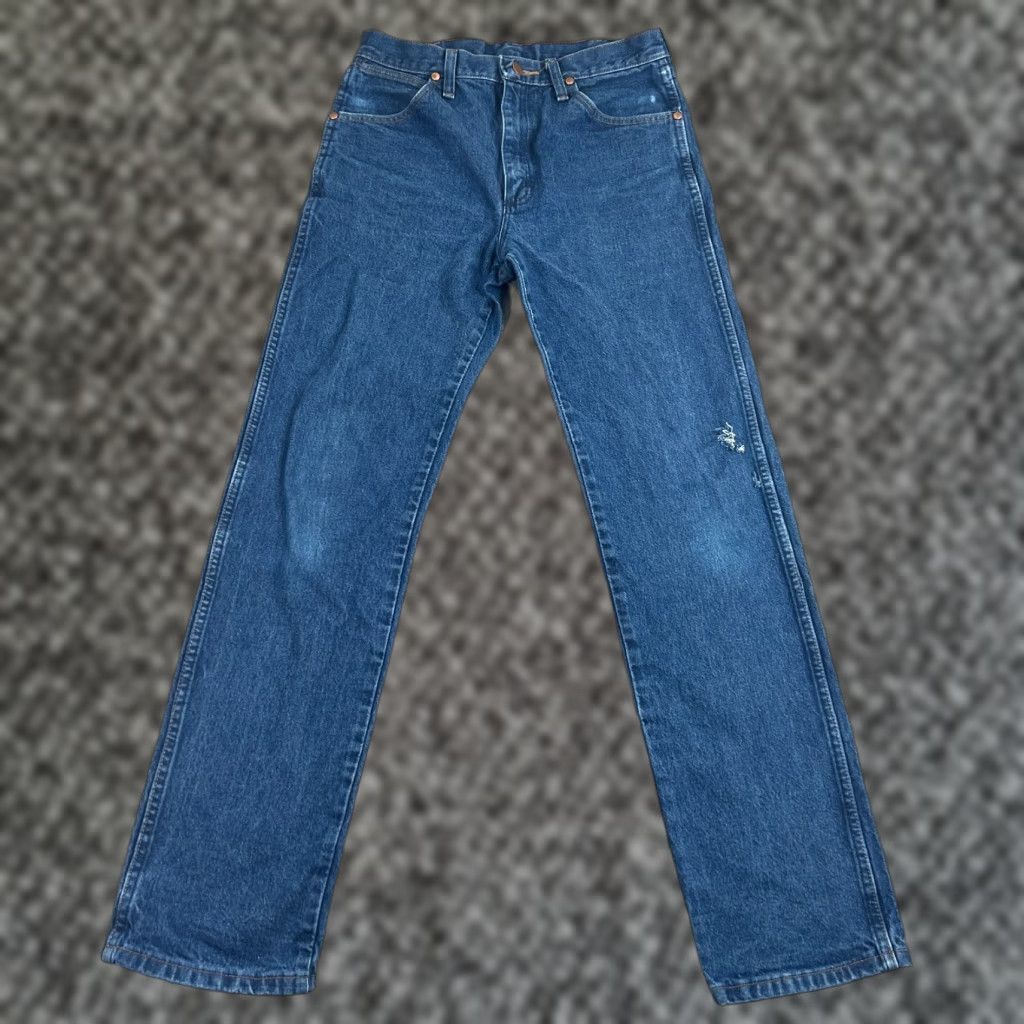 Wrangler Wrangler Jeans 1013MWZ Men 30 Blue Denim 30X32 Straight 5-Pocket Regular Size Wrangler Size US 30 / EU 46 - 1 Thumbnail
