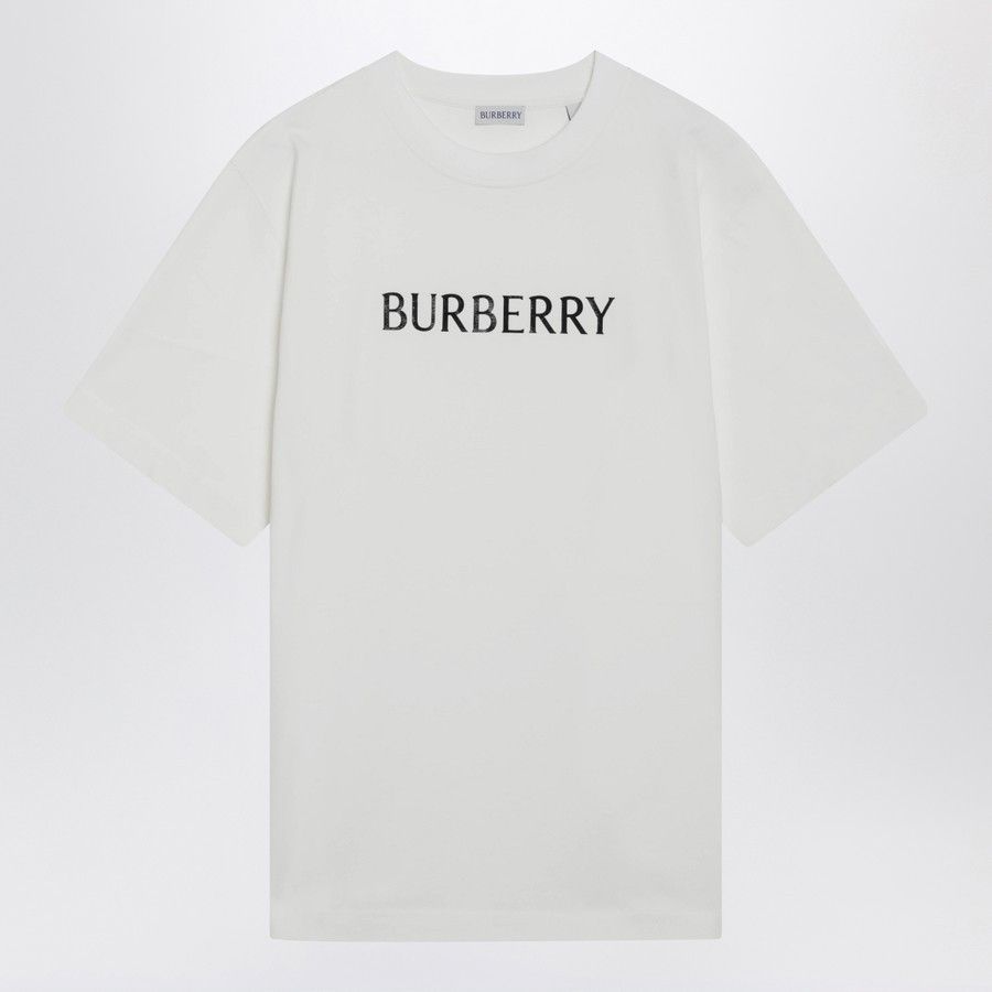 o1d2blof0226 Logo Print T-Shirt in White