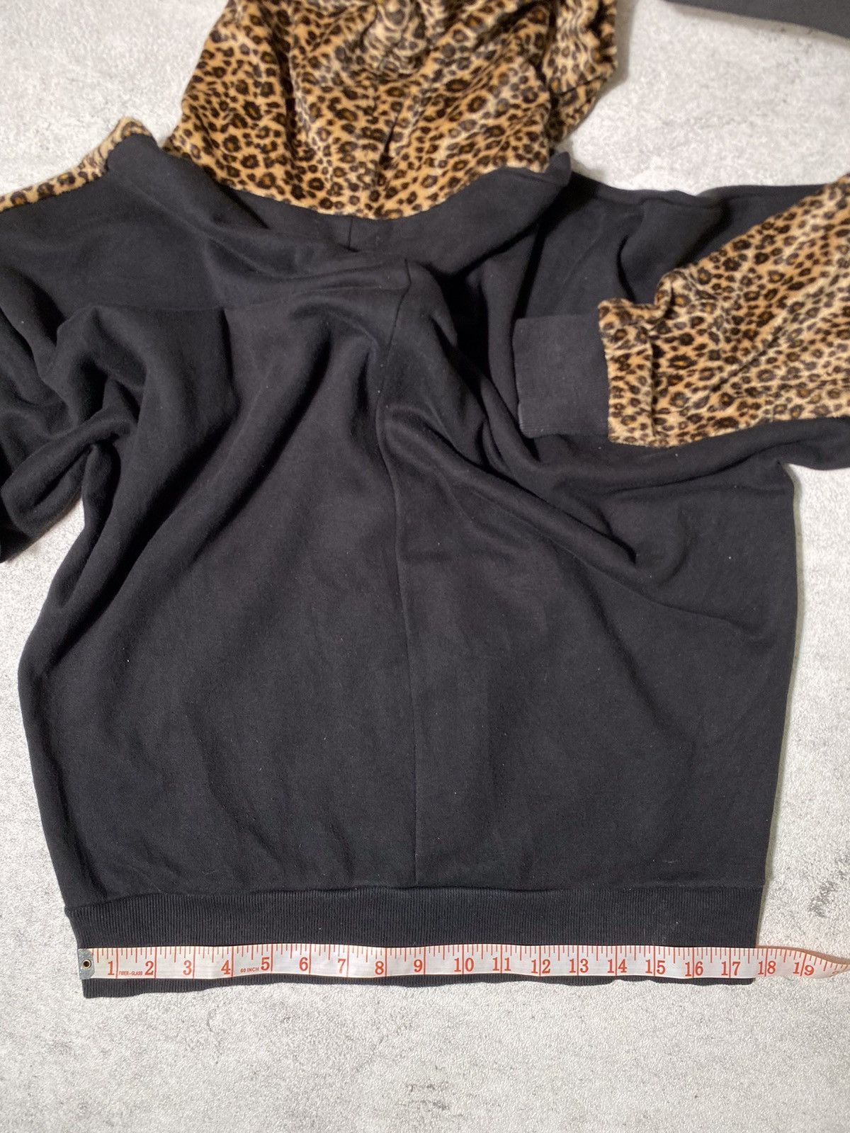 Japanese Brand Rock Candy Leopard Zip Hoodie Lgb Punk Style Size ONE SIZE - 12 Thumbnail