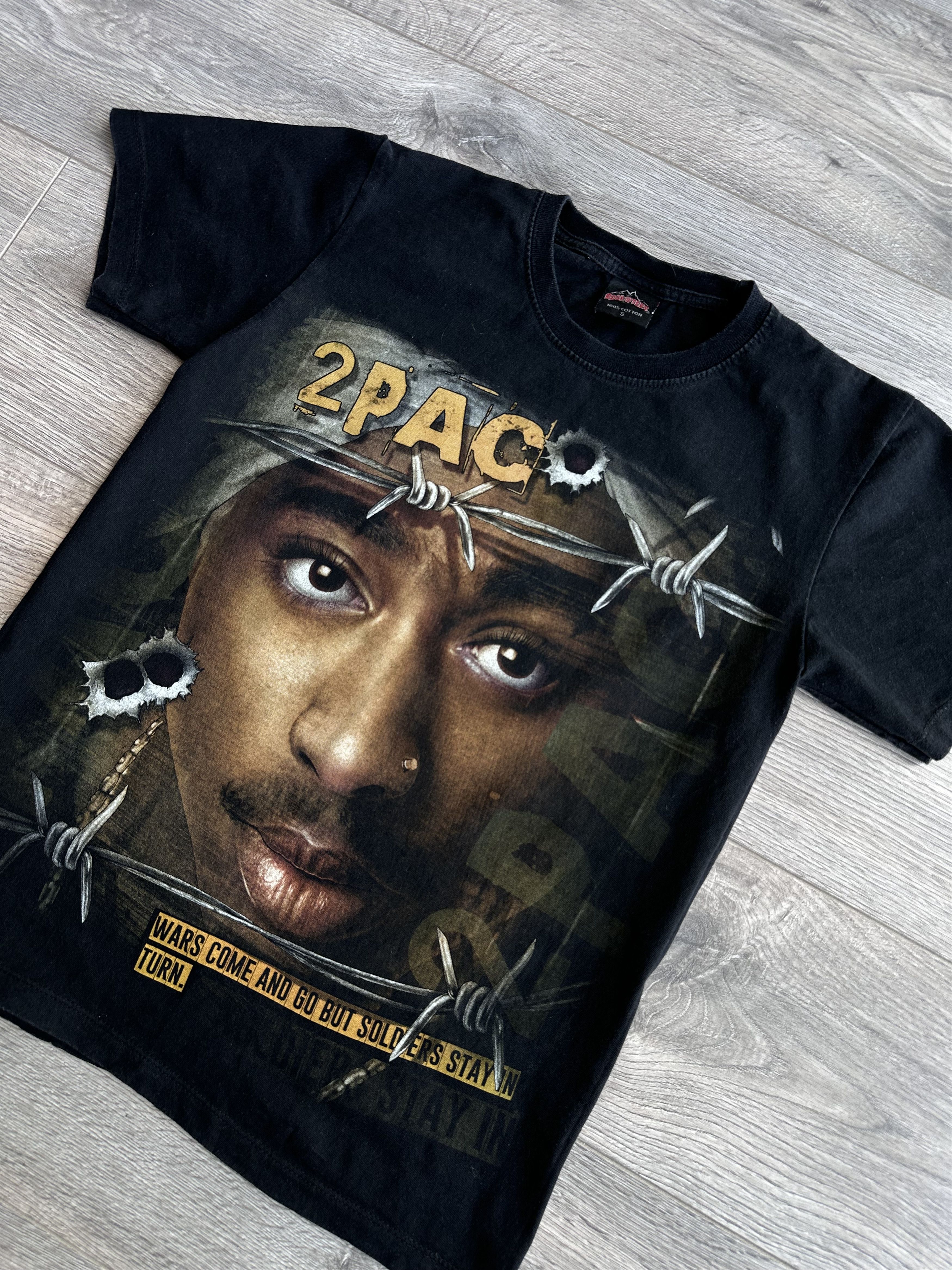 Band Tees Tupac Shakur 2pac t shirt Size US S / EU 44-46 / 1 - 2 Thumbnail