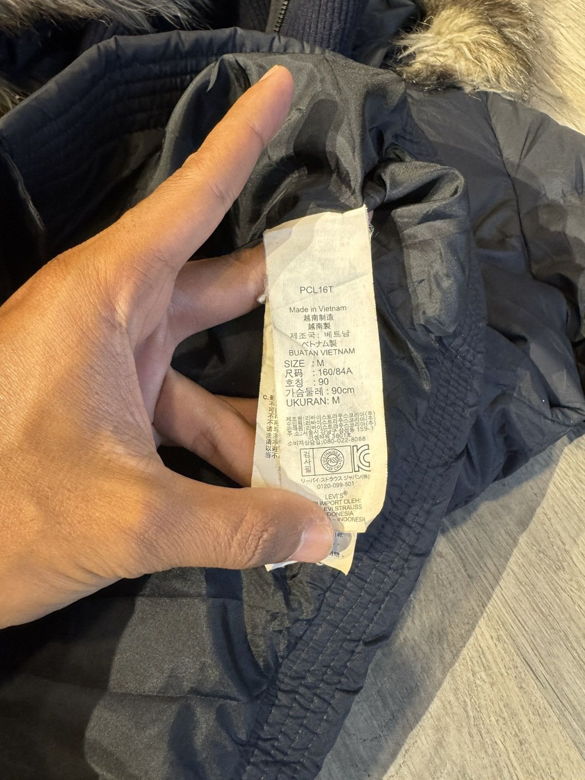 Japanese Brand FUR JACKET LIKE IFSIXWASNINE STYLE BY LEVIS Size US M / EU 48-50 / 2 - 9 Thumbnail