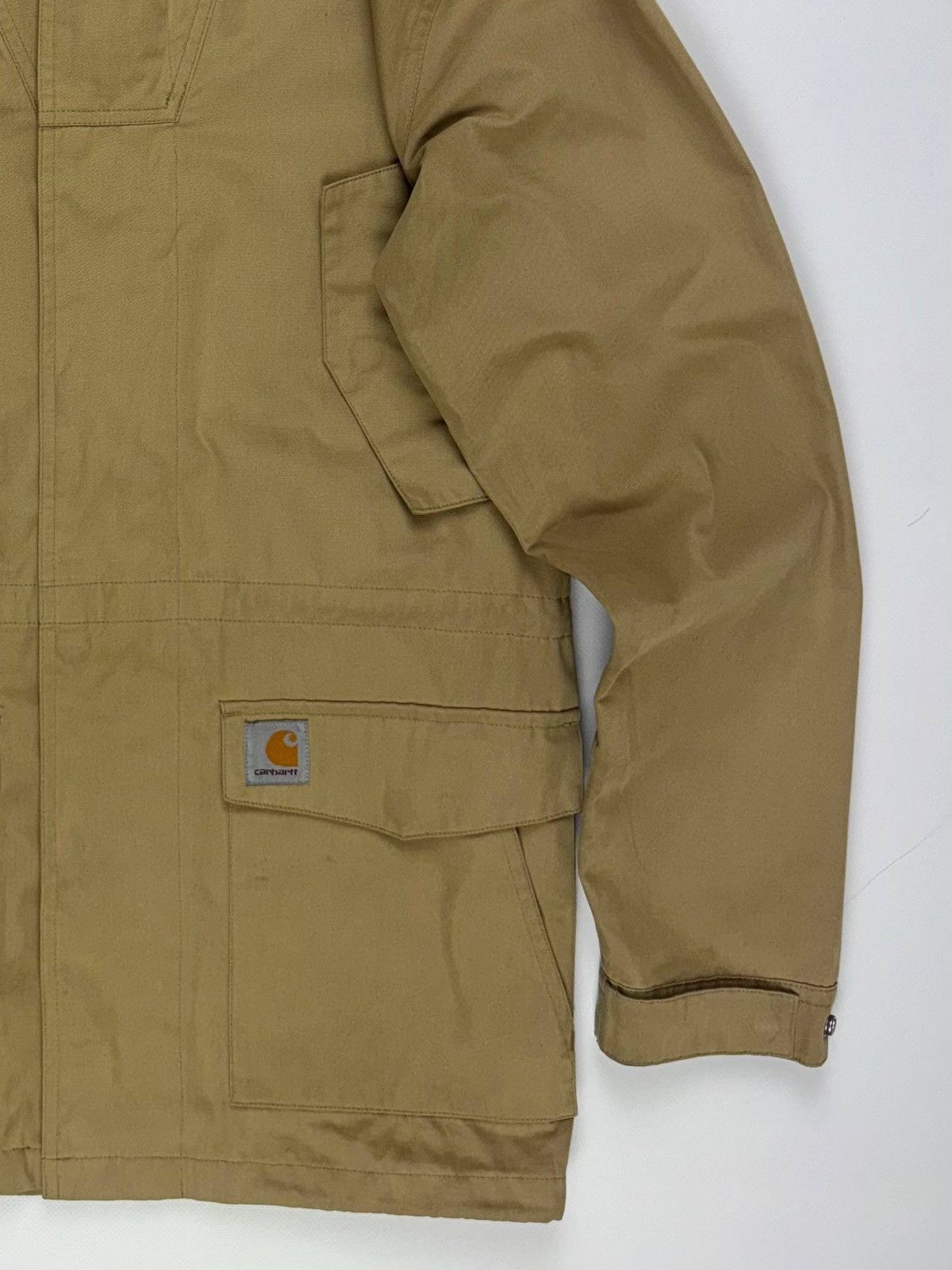 Carhartt Carhartt Battle Parka Size M, Brown Biege Size US M / EU 48-50 / 2 - 8 Thumbnail