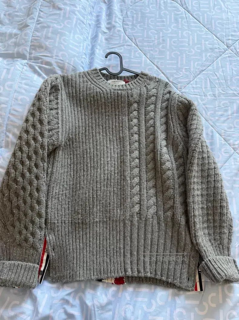 Thom Browne Thom Browne Striped Wool Sweater Size US S / EU 44-46 / 1 - 2 Thumbnail
