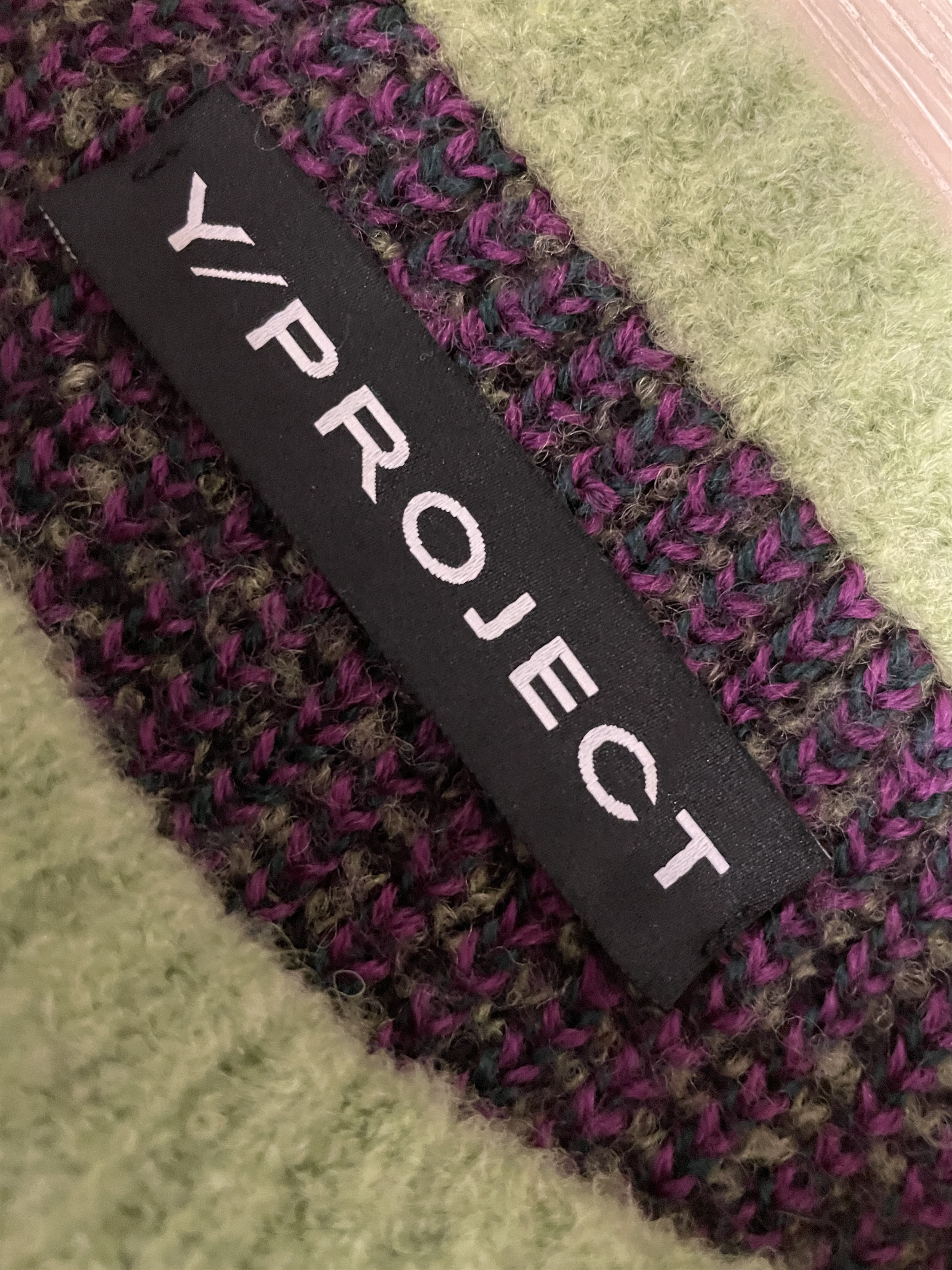 Y/Project $745 Y/Project Gradient Heavy Knit Sweater Size US S / EU 44-46 / 1 - 7 Thumbnail