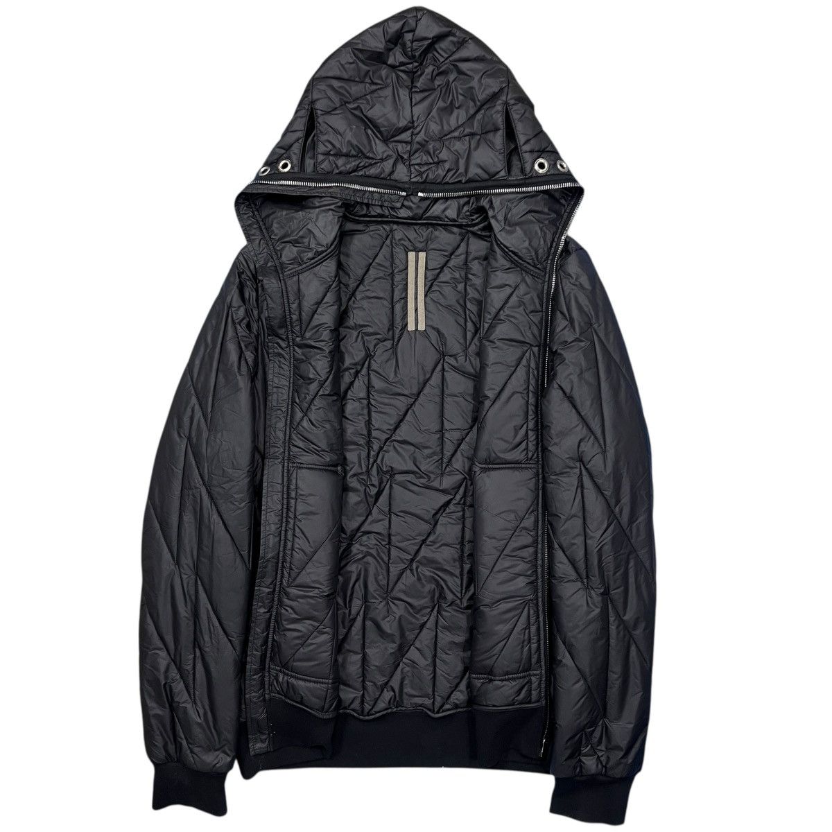 Rick Owens Drkshdw RICK OWENS DRKSHDW 2023AW Gimp Quilting Nylon Jacket Size US L / EU 52-54 / 3 - 3 Thumbnail