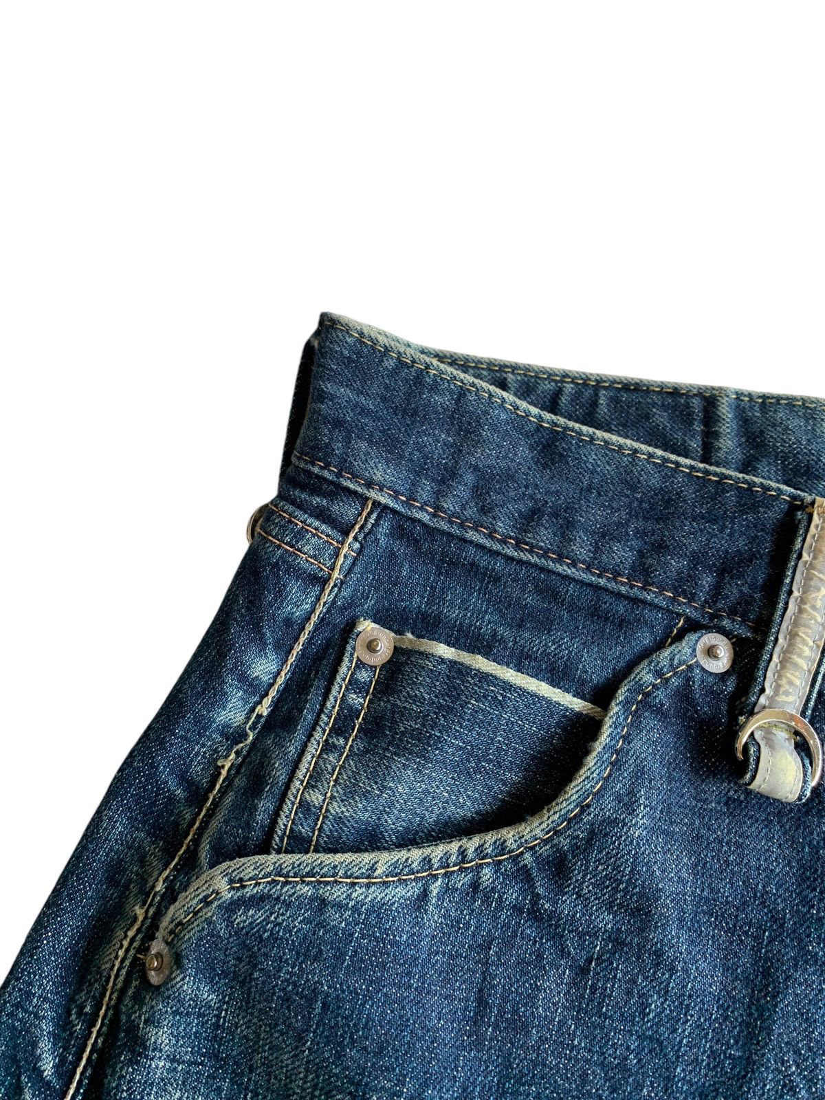 Kapital Underground Inc Nitraid Japanese Selvedge Jeans Denim ☠️ Size US 31 - 13 Thumbnail