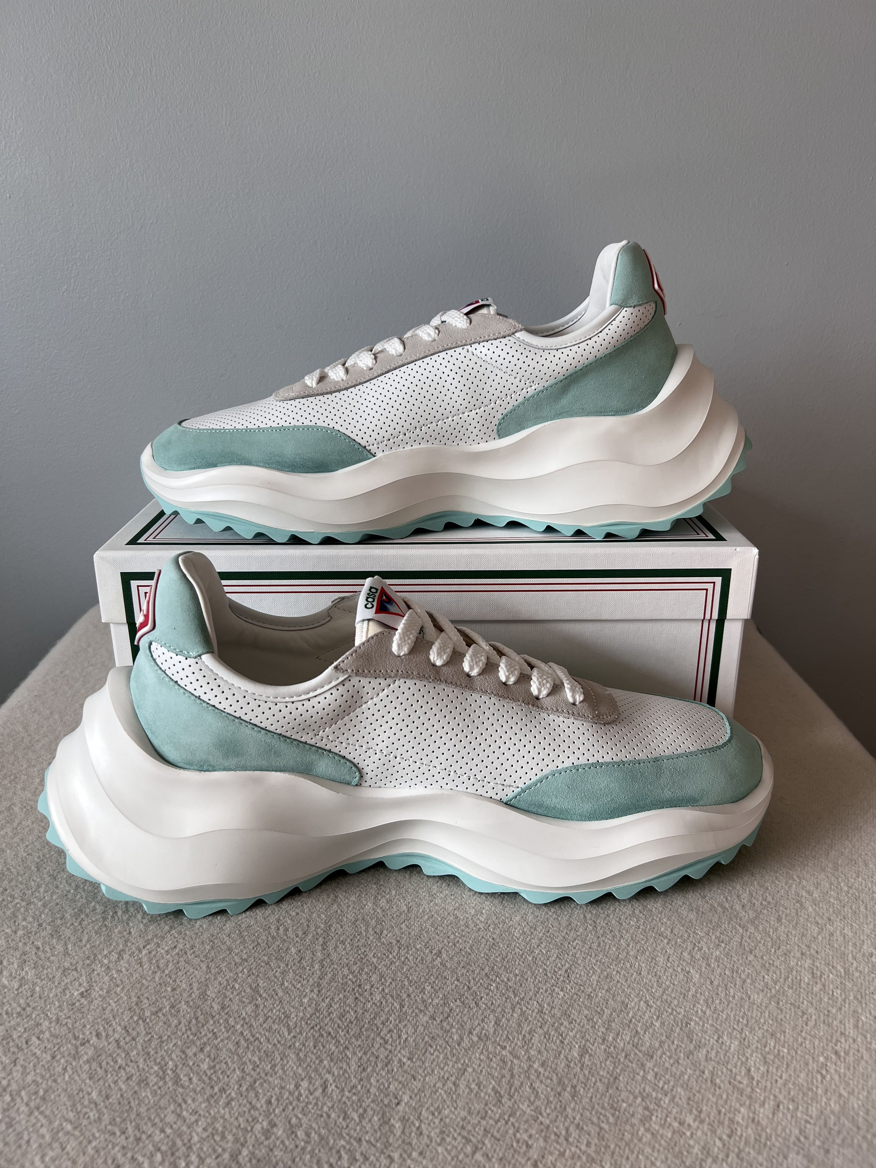 Casablanca Casablanca Atlantis Sneakers in White Mint Size US 13 / EU 46 - 3 Thumbnail