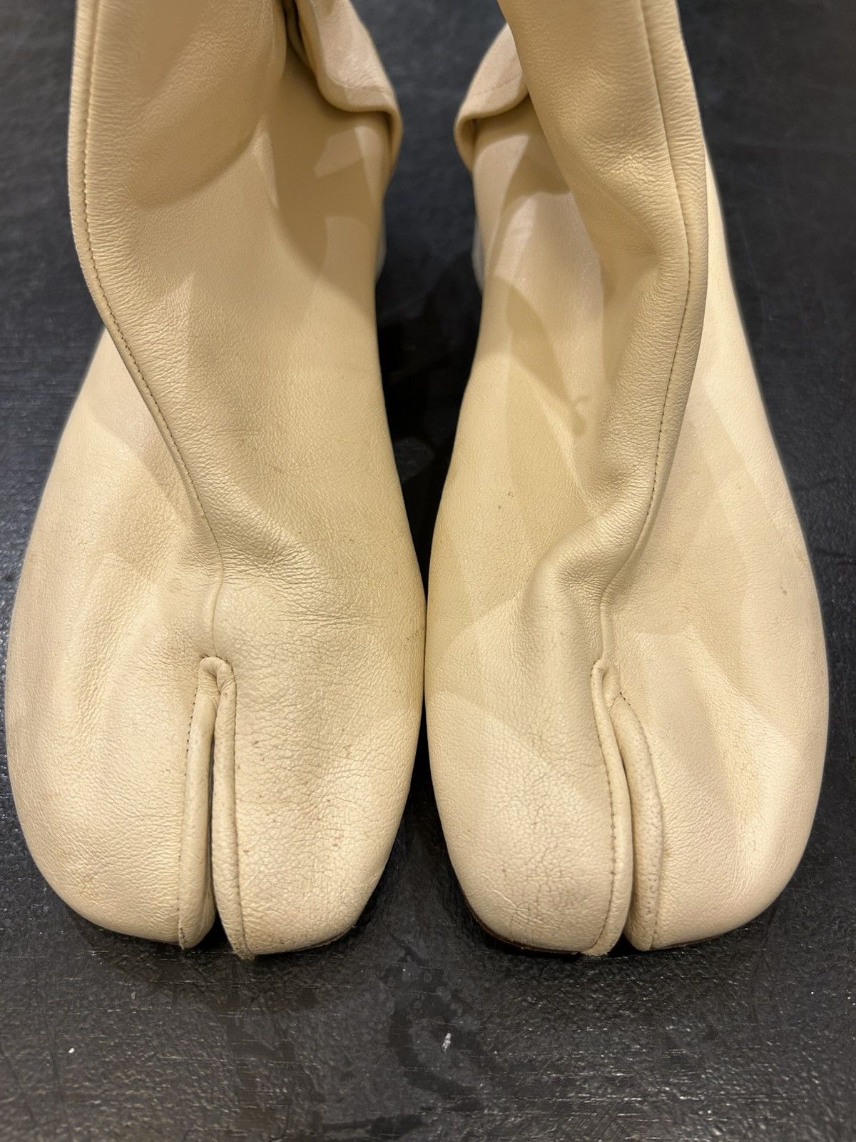 Maison Margiela Maison Margiela Tabi Leather Heels Size US 10 / IT 40 - 7 Thumbnail