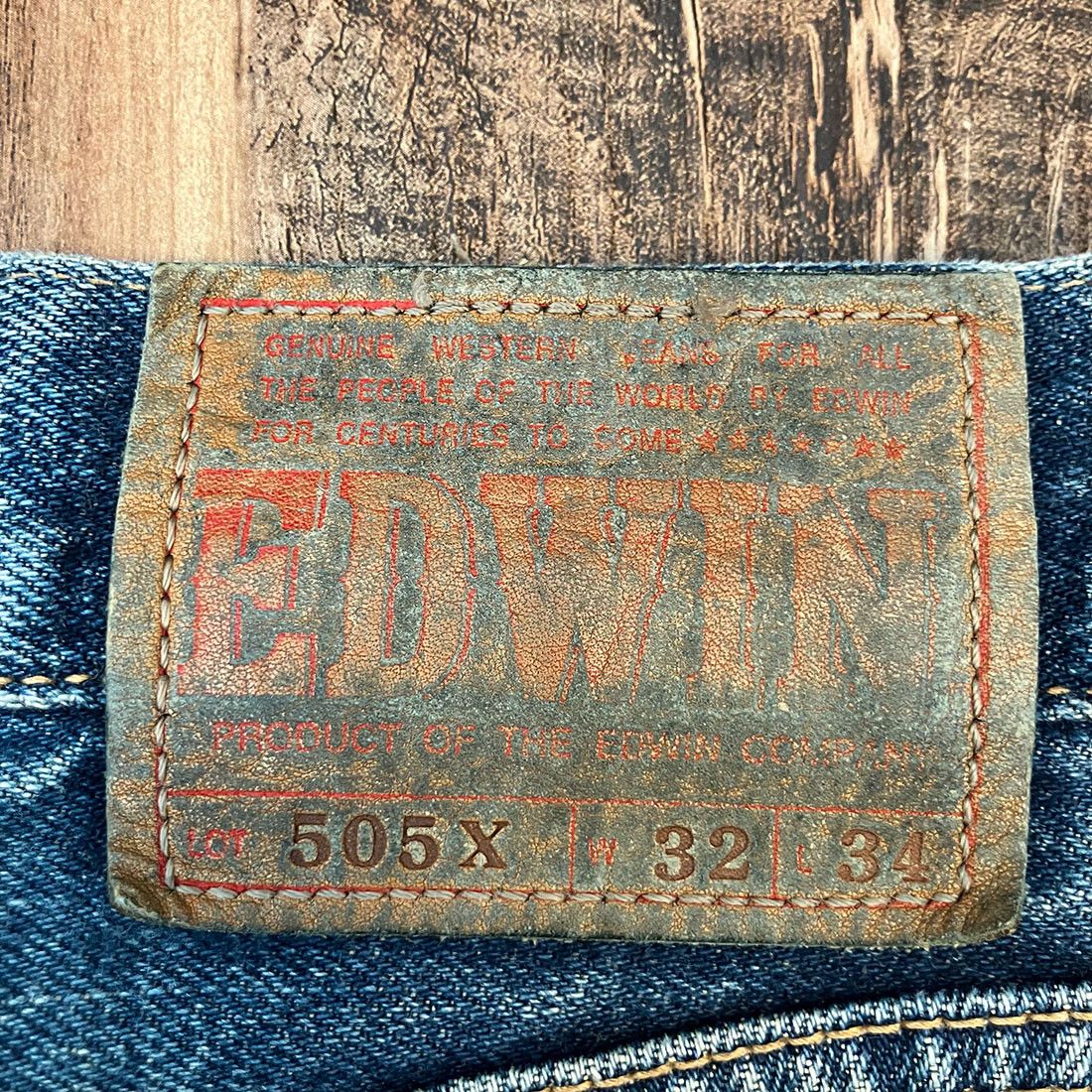 Edwin EDWIN 505X W32 x L29 “New Vintage” 90s Size US 32 / EU 48 - 2 Thumbnail
